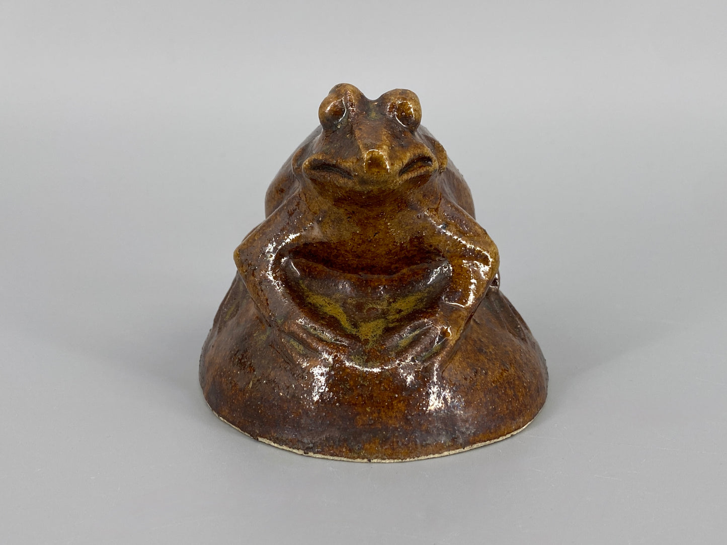 Mid Century Studiokeramik Froschfigur, Italien, 1960er