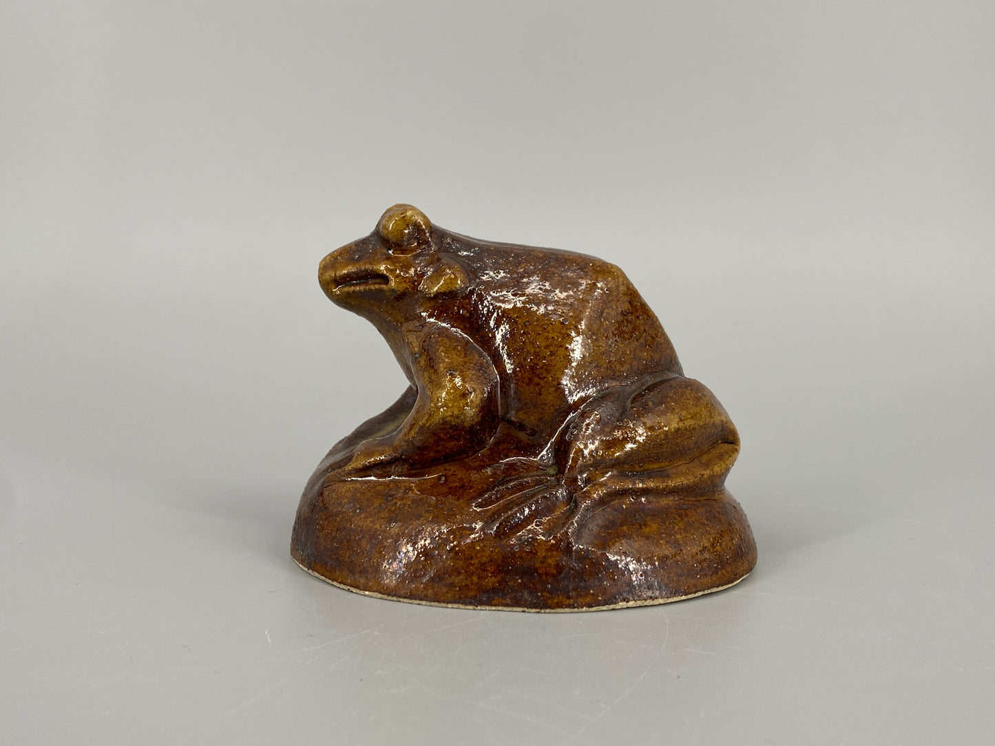 Mid Century Studiokeramik Froschfigur, Italien, 1960er