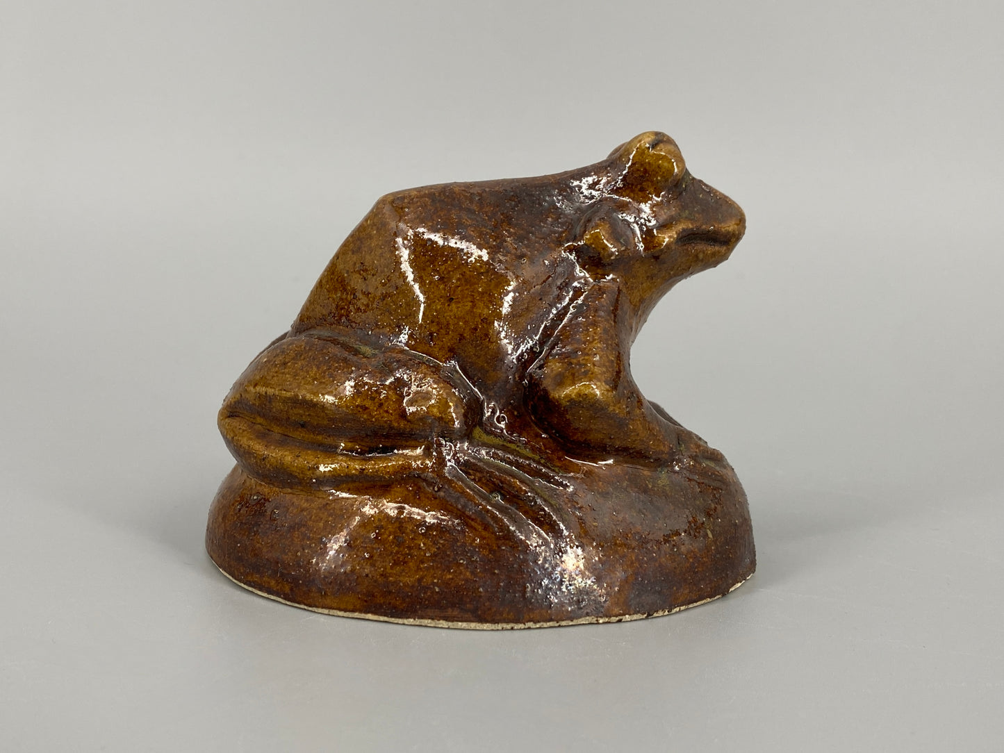 Mid Century Studiokeramik Froschfigur, Italien, 1960er