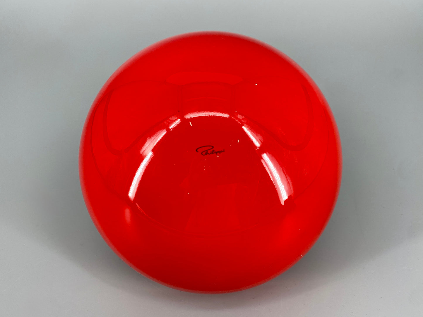Wippschale "Anna" von Philippi in Rot, Deutschland, vintage