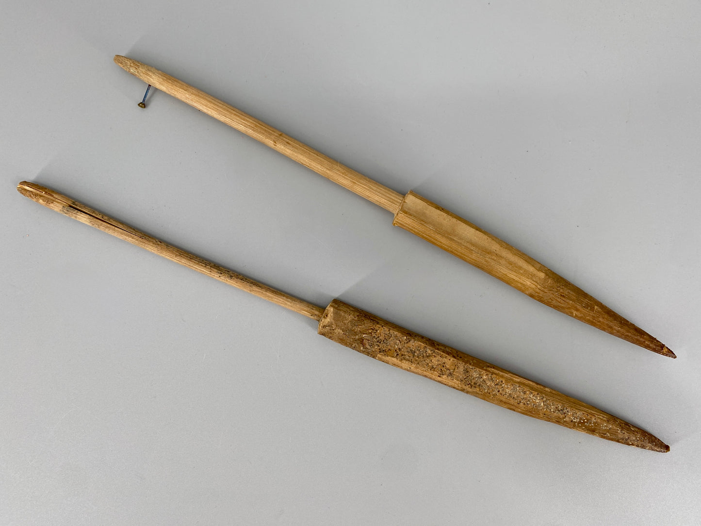 2 Wayang Golek Marionetten, Indonesien, frühes 19. Jhd.
