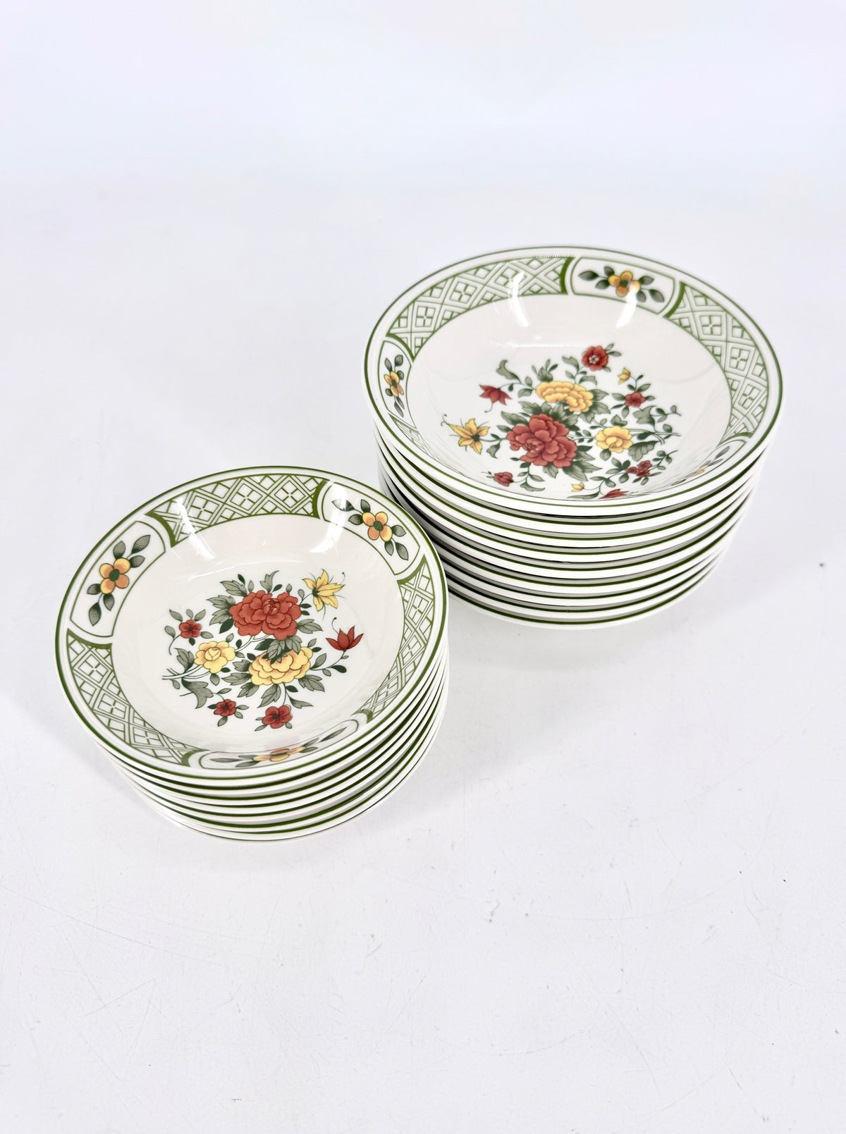 3x Sets Villeroy & Boch, Summerday Porzellan Service.