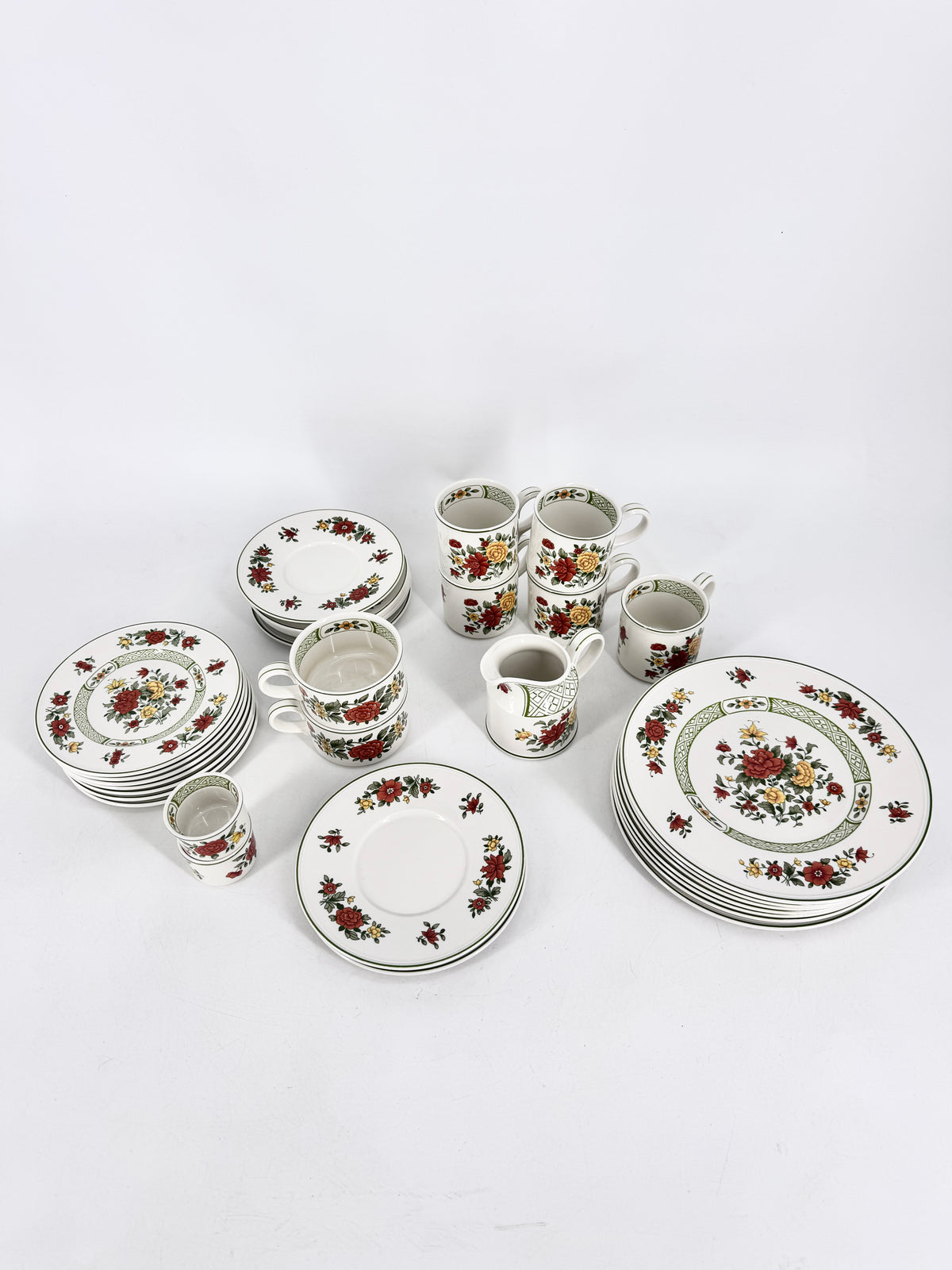 3x Sets Villeroy & Boch, Summerday Porzellan Service.