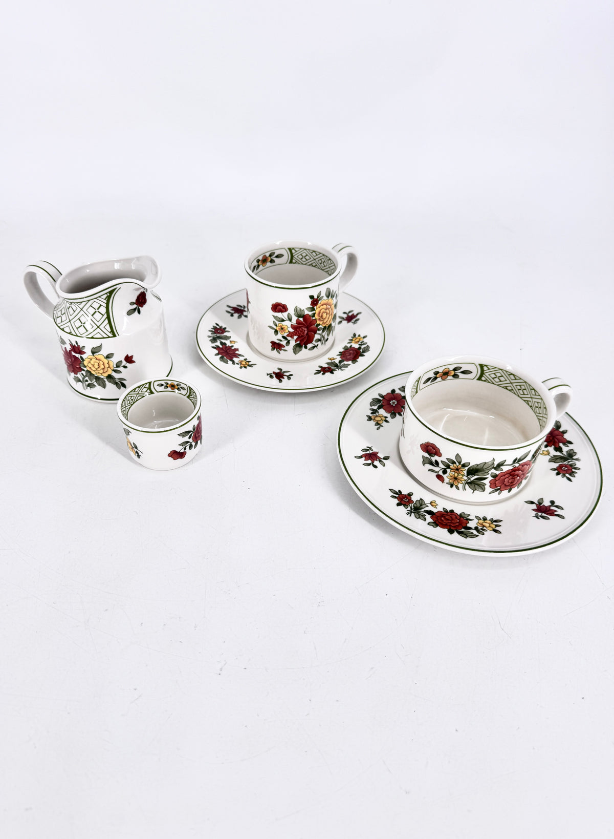 3x Sets Villeroy & Boch, Summerday Porzellan Service.