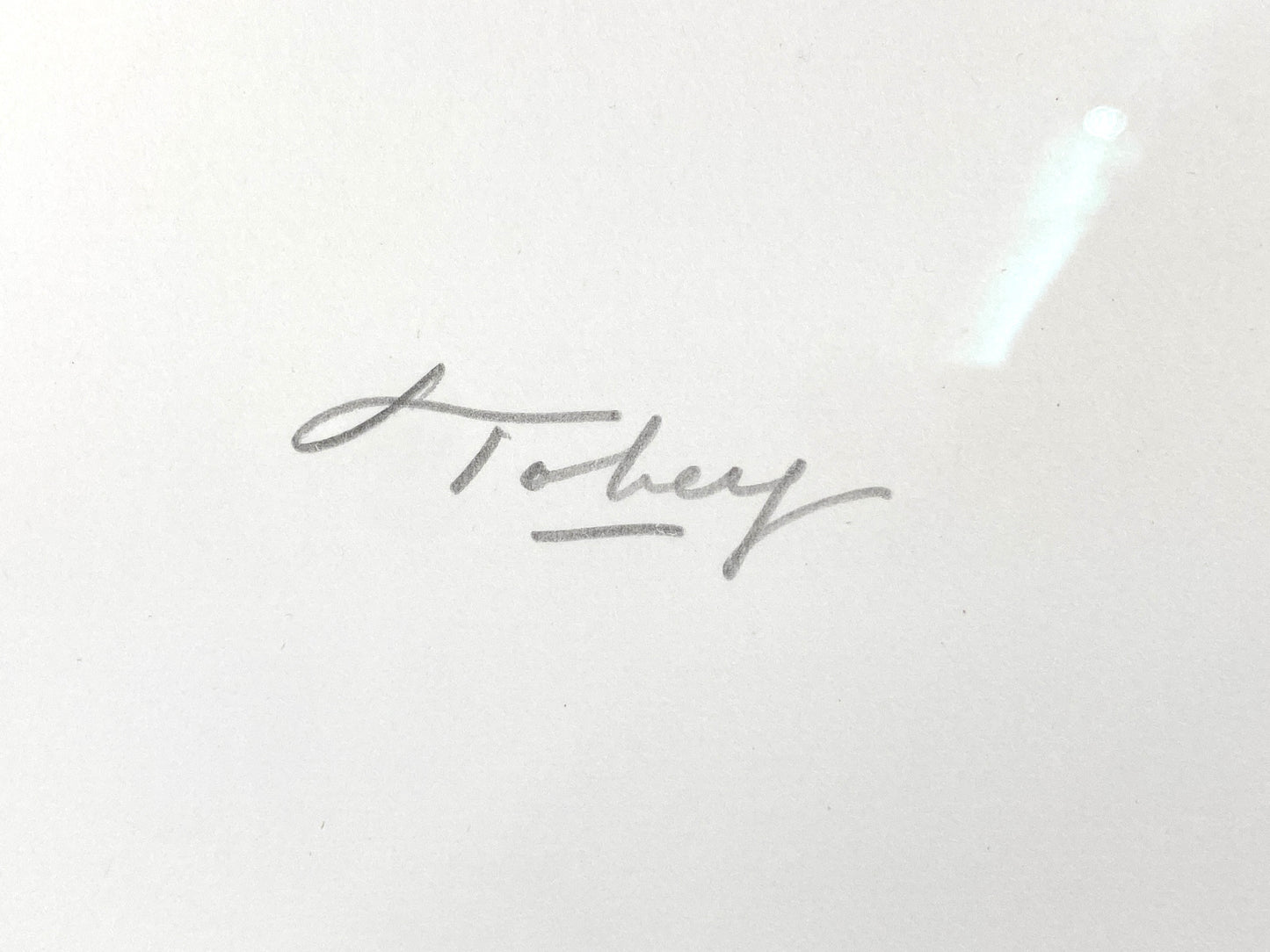 Farblithografie "Komposition in Rot" von Mark Tobey (1890–1976), Edition Erker, St. Gallen, 1972