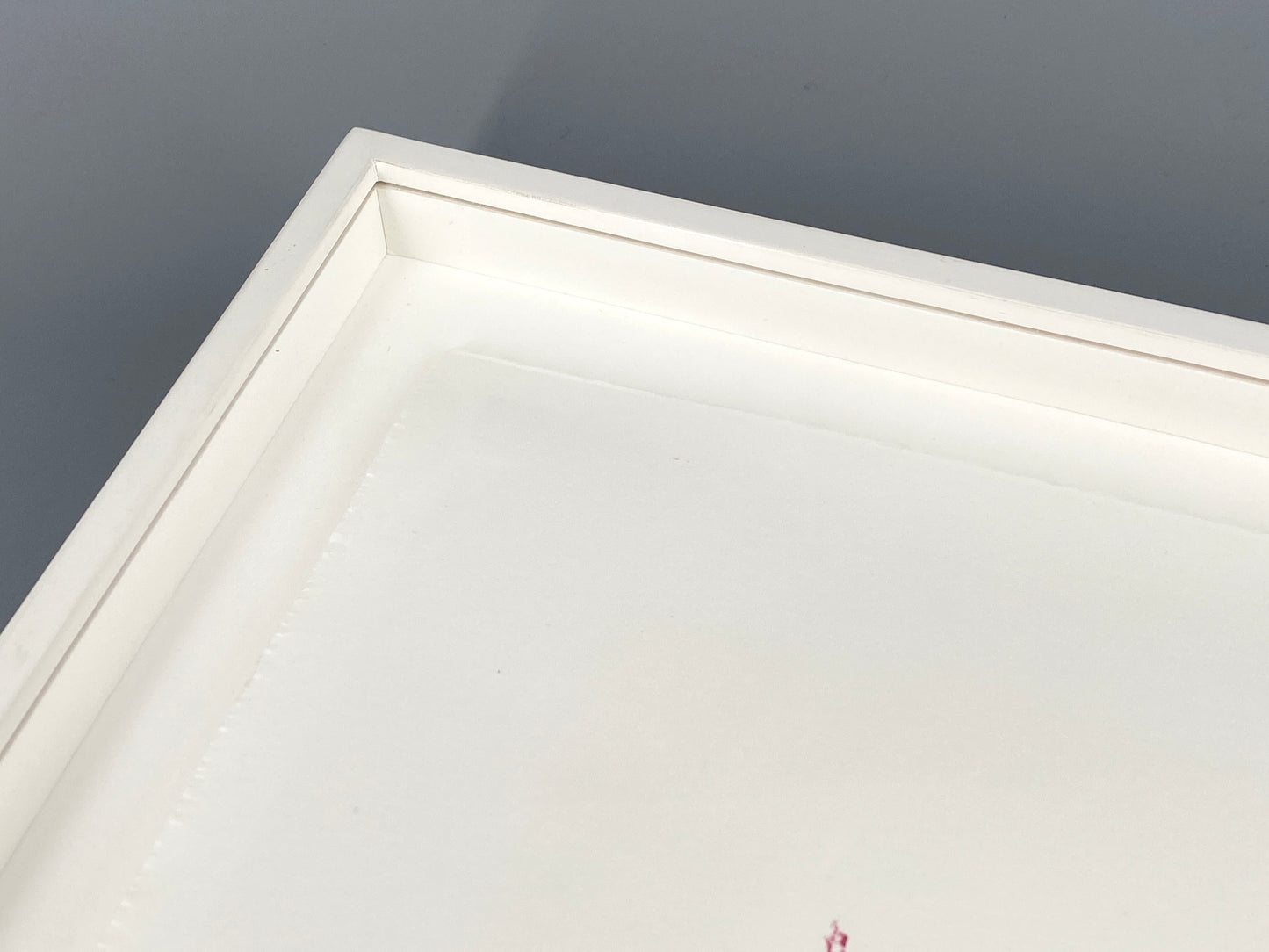 Farblithografie "Komposition in Rot" von Mark Tobey (1890–1976), Edition Erker, St. Gallen, 1972