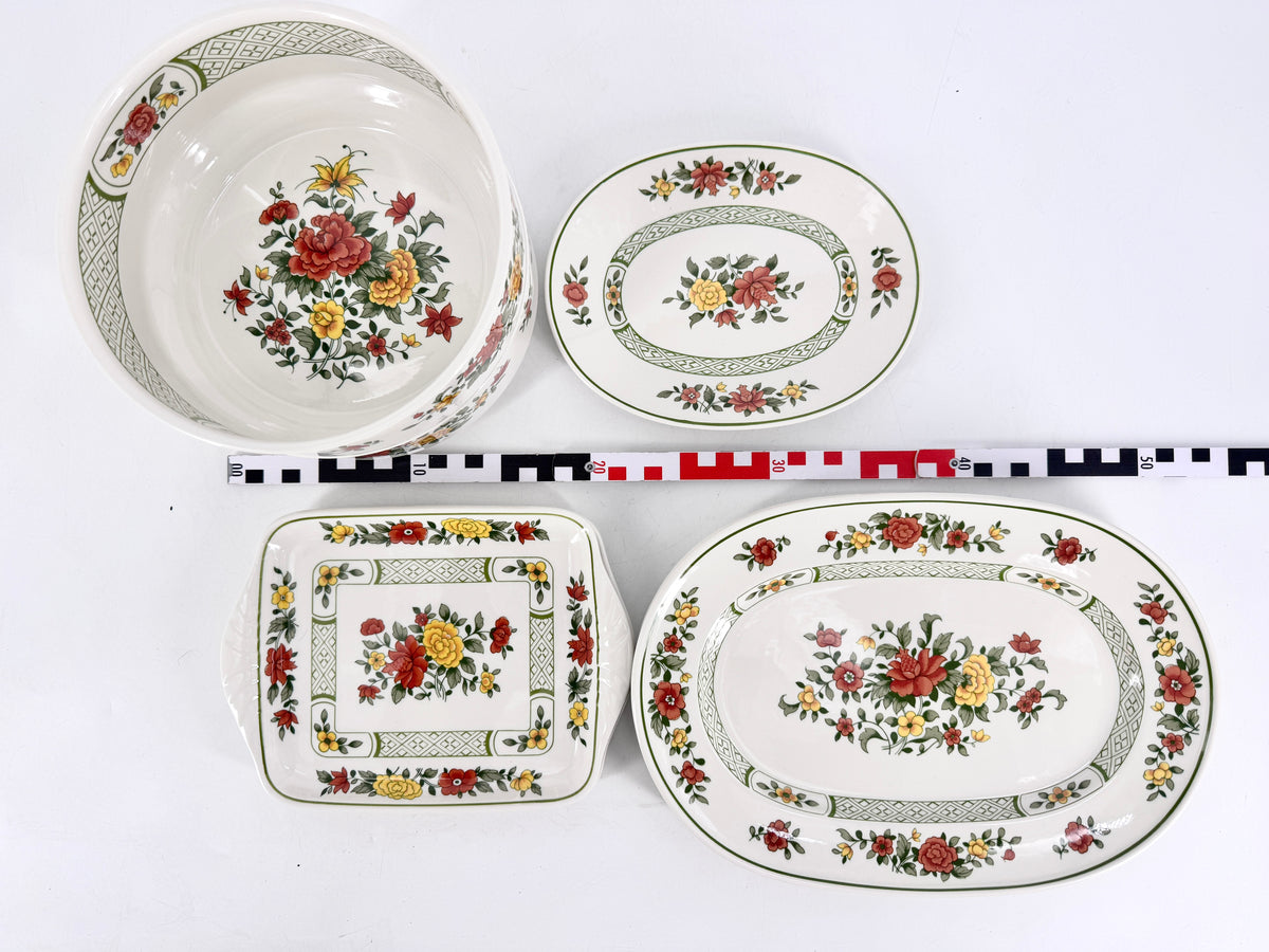 3x Sets Villeroy & Boch, Summerday Porzellan Service.