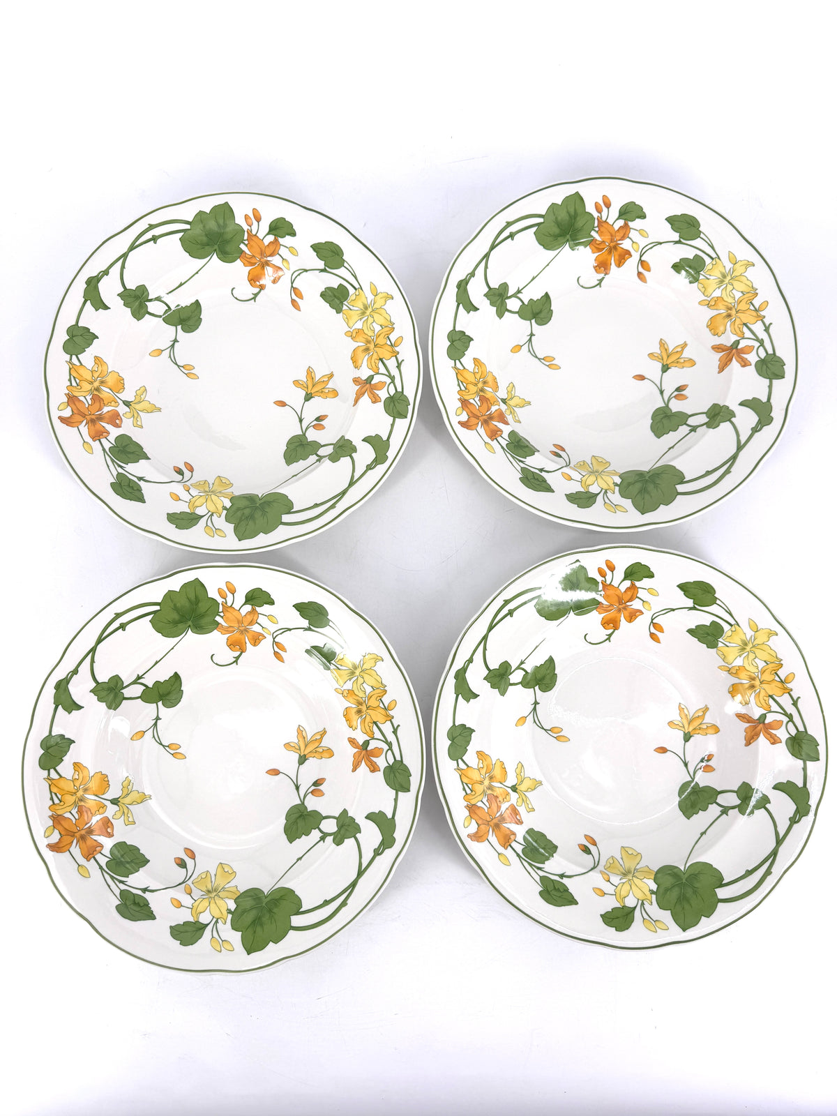 VILLEROY & BOCH GERANIUM XXL GOURMET GESCHIRR, PASTATELLER AUS VITRO PORZELLAN