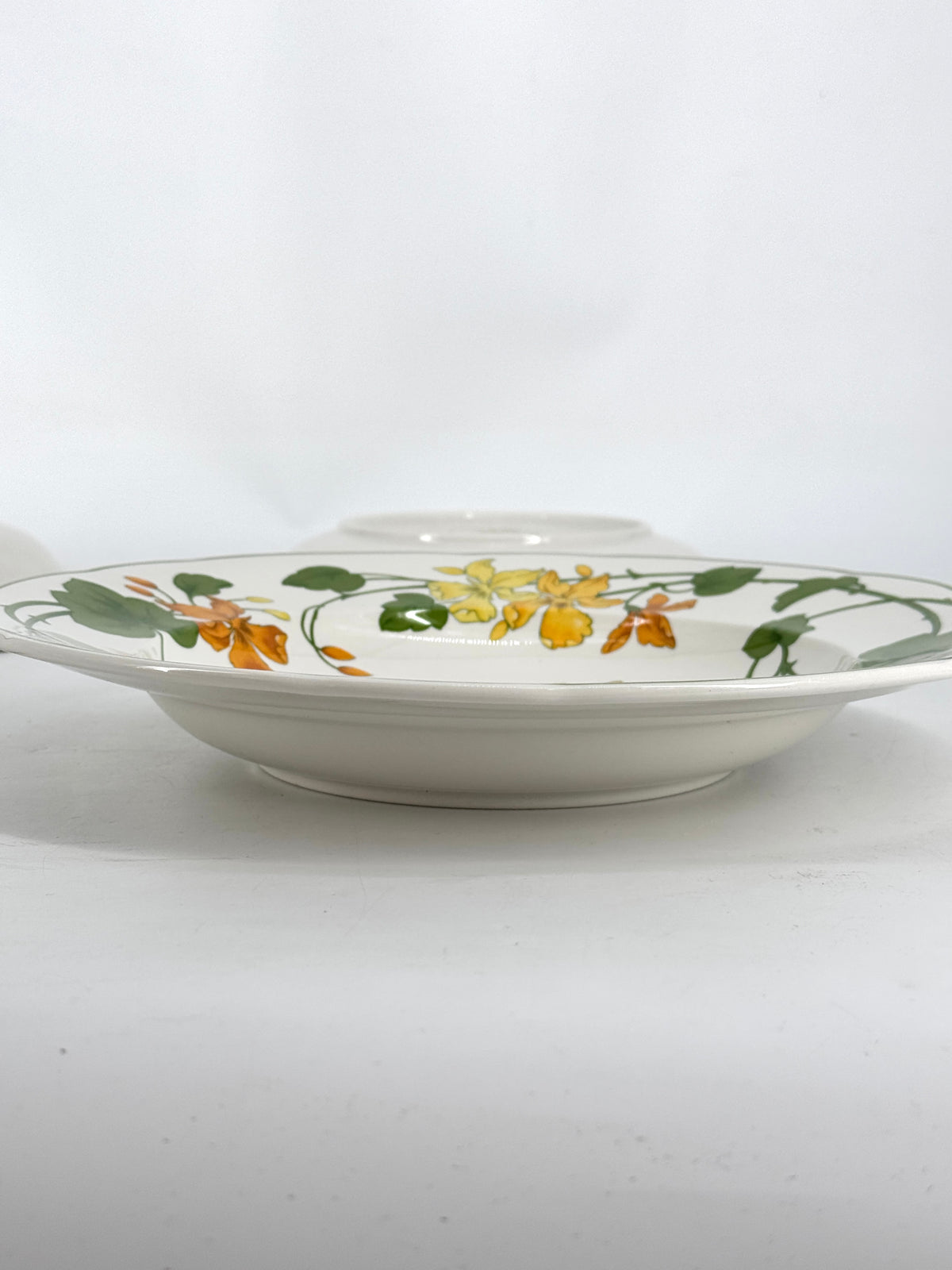 VILLEROY & BOCH GERANIUM XXL GOURMET GESCHIRR, PASTATELLER AUS VITRO PORZELLAN