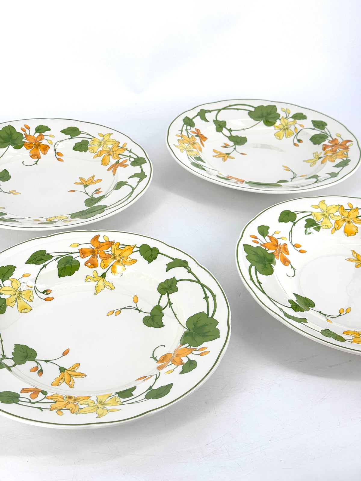 VILLEROY & BOCH GERANIUM XXL GOURMET GESCHIRR, PASTATELLER AUS VITRO PORZELLAN