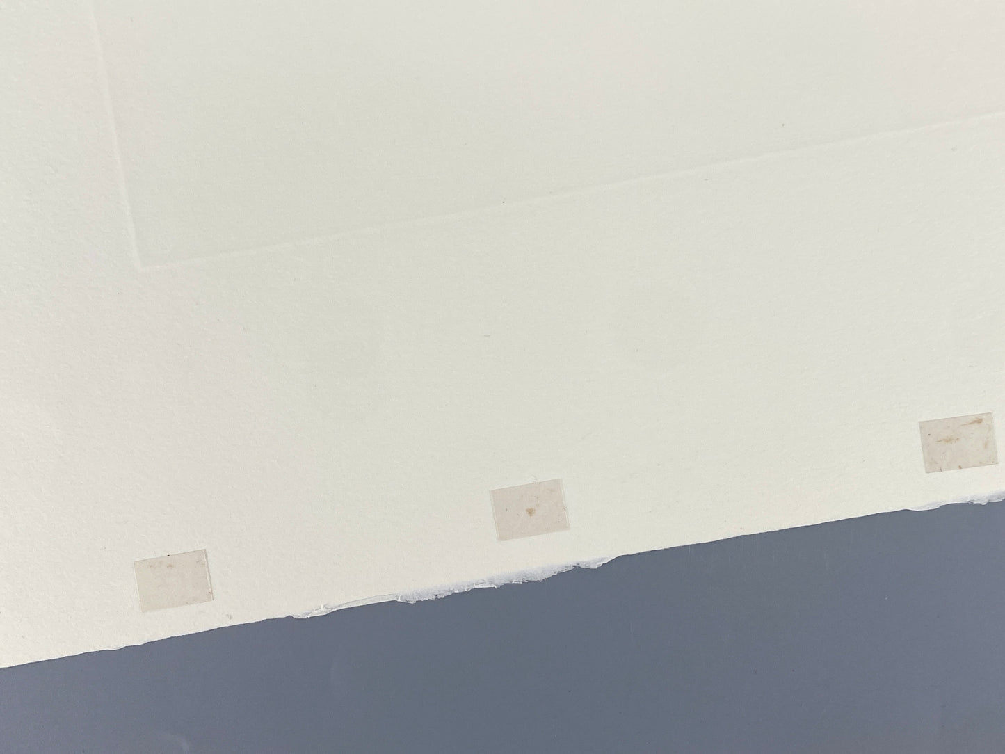 Handsignierte und nummerierte Radierung in Blau von Ullrich Panndorf (geb. 1954), 1997