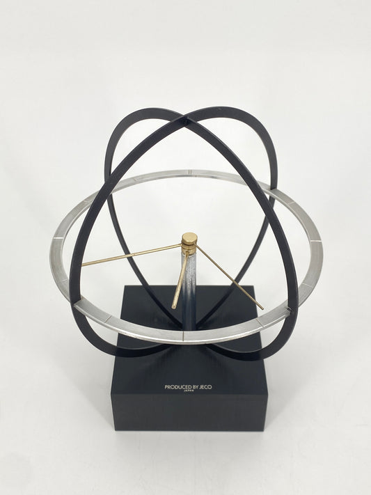 Skulpturale Uhr von Jeco, Japan 80er