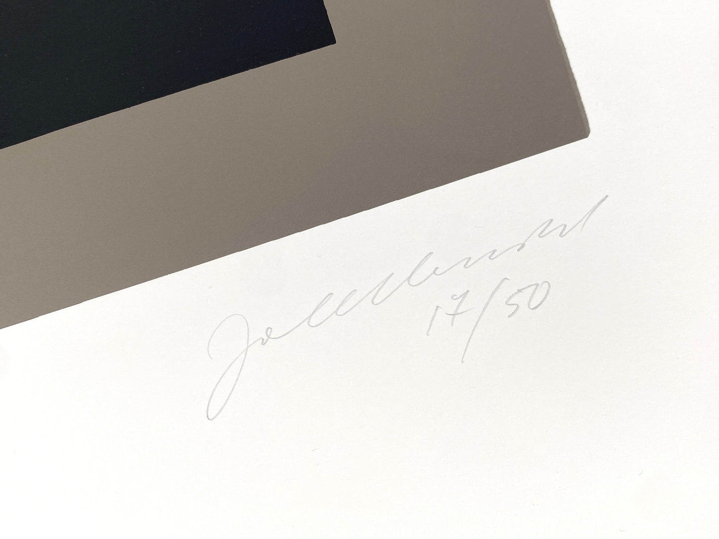 Großer, nummerierter Farbsiebdruck von Joachim Albrecht (1913‒1997), um 1970