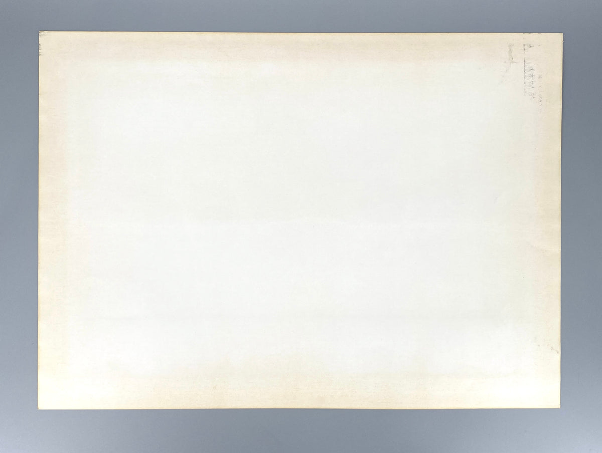 Farbsiebdruck von Werner Nöfer (geb. 1937) aus dem Jahr 1972, handsigniert und nummeriert