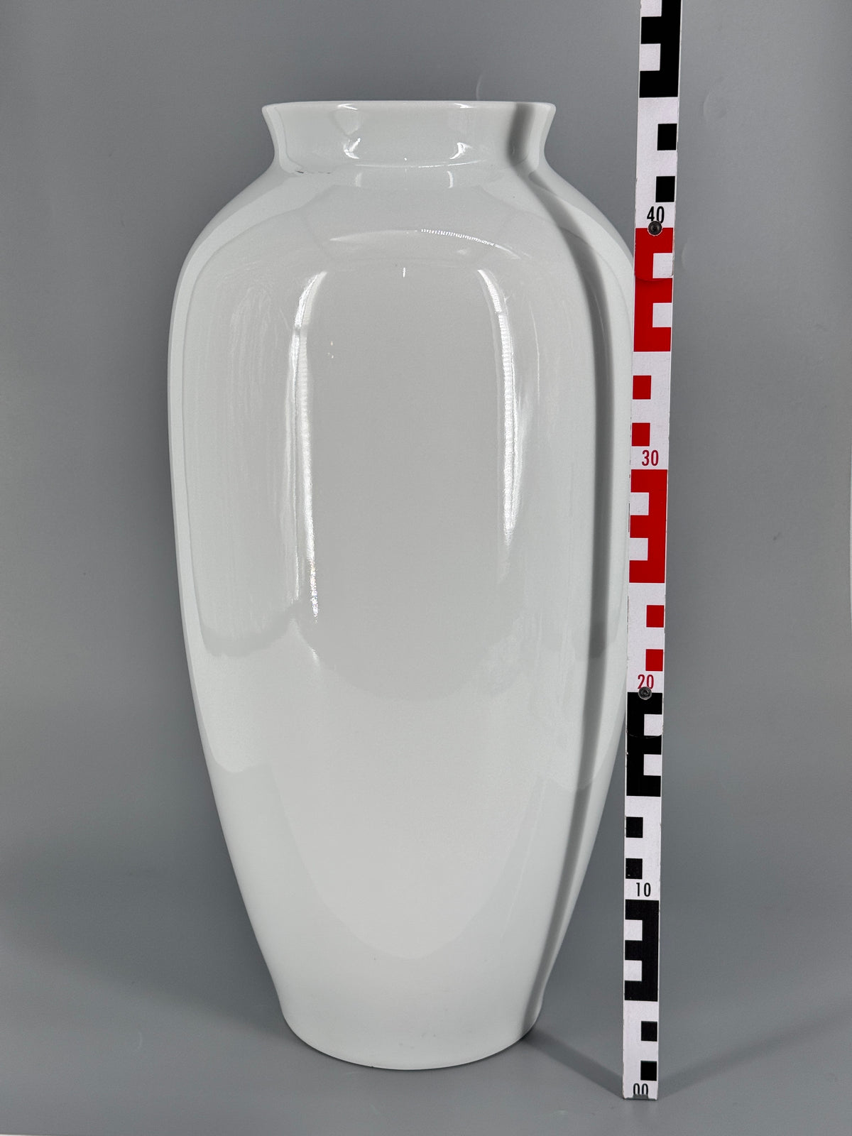 X&A KRAUTHEIM SELB BAVARIA XXL BODENVASE, WEIẞ PORZELLAN