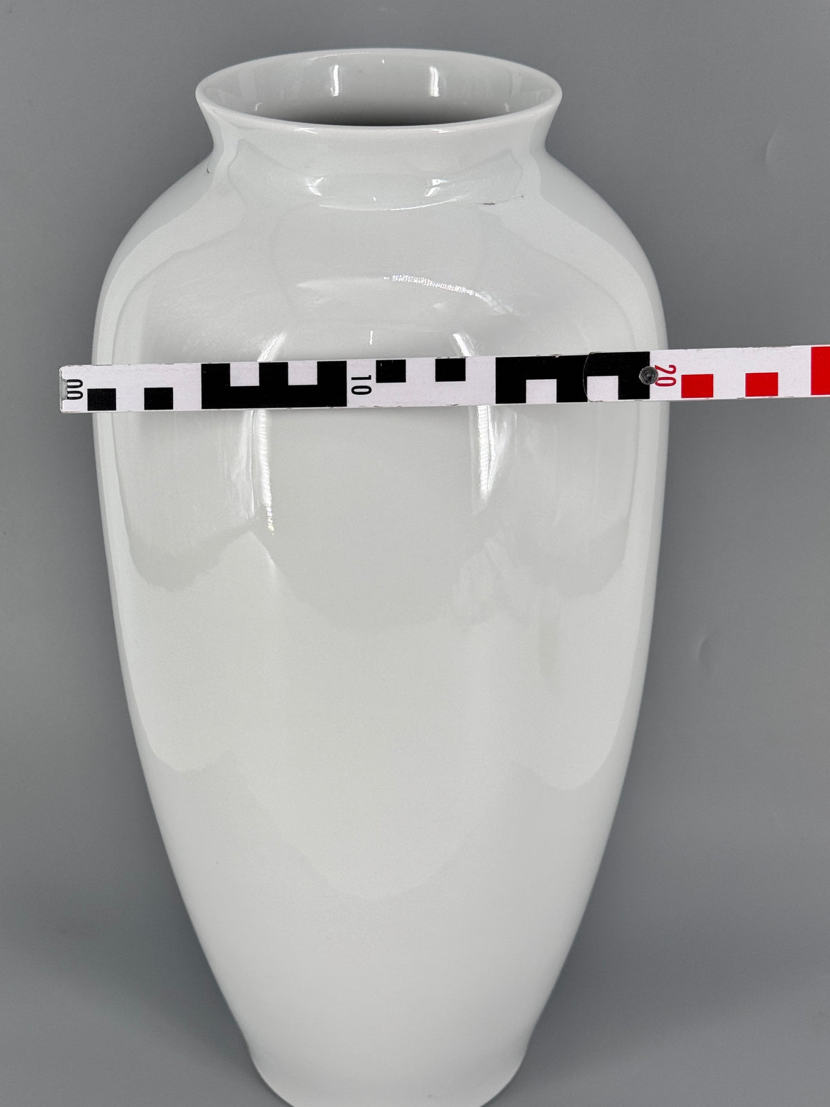 X&A KRAUTHEIM SELB BAVARIA XXL BODENVASE, WEIẞ PORZELLAN
