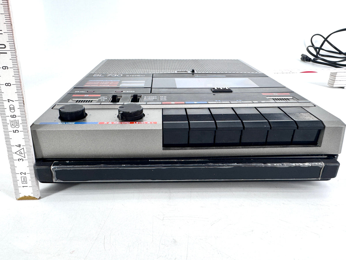 ITT SL 730 KASSETTENREKORDER MIT OVP UND ANLEITUNG, STEREO RECORDER