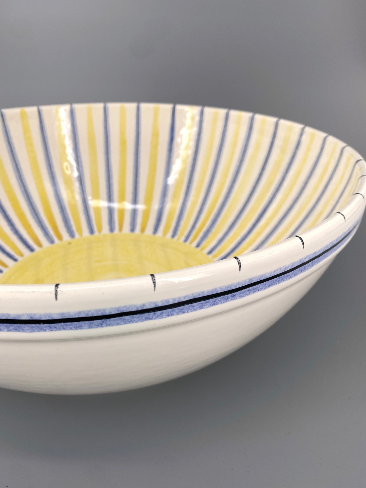 große Keramikschüssel HB 550E Ø36,5 von Hedwig Bollhagen, Deutschland