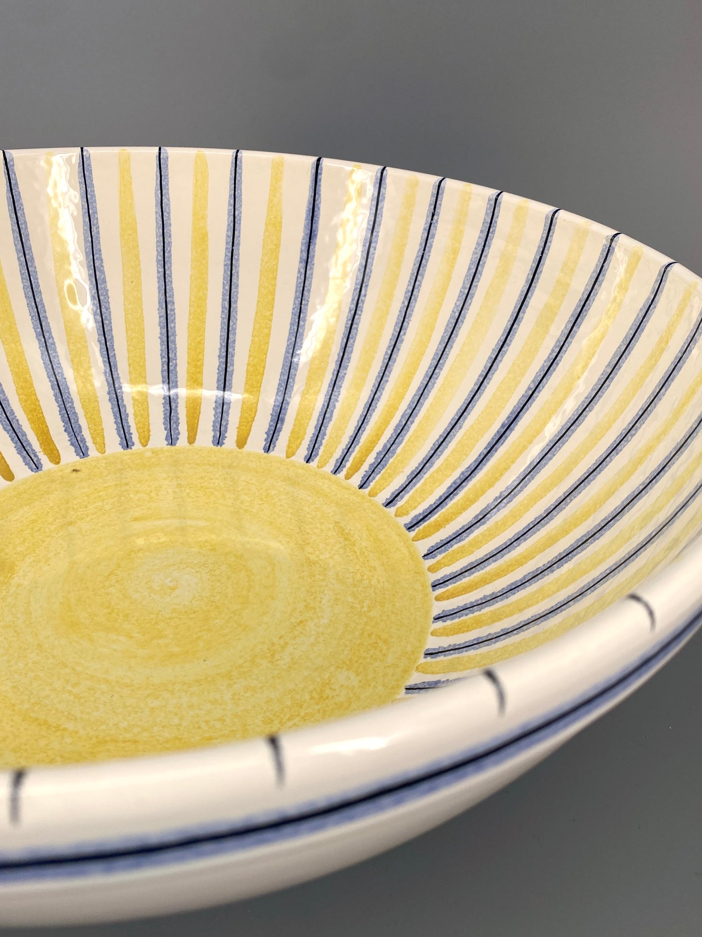 große Keramikschüssel HB 550E Ø36,5 von Hedwig Bollhagen, Deutschland