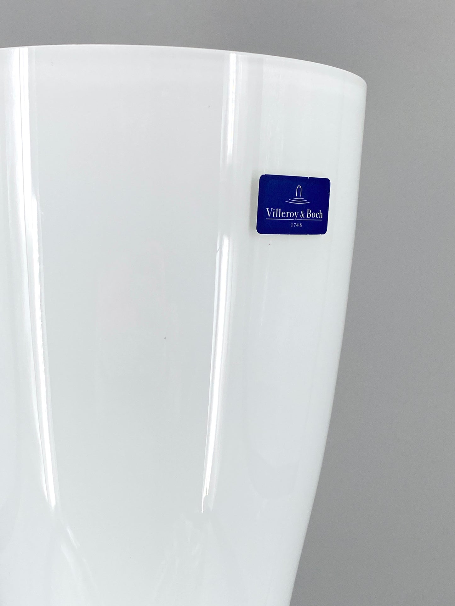 Organische Bodenvase von Villeroy & Boch aus der Reihe „Fame“, Überfangglas, handgemacht in Poland