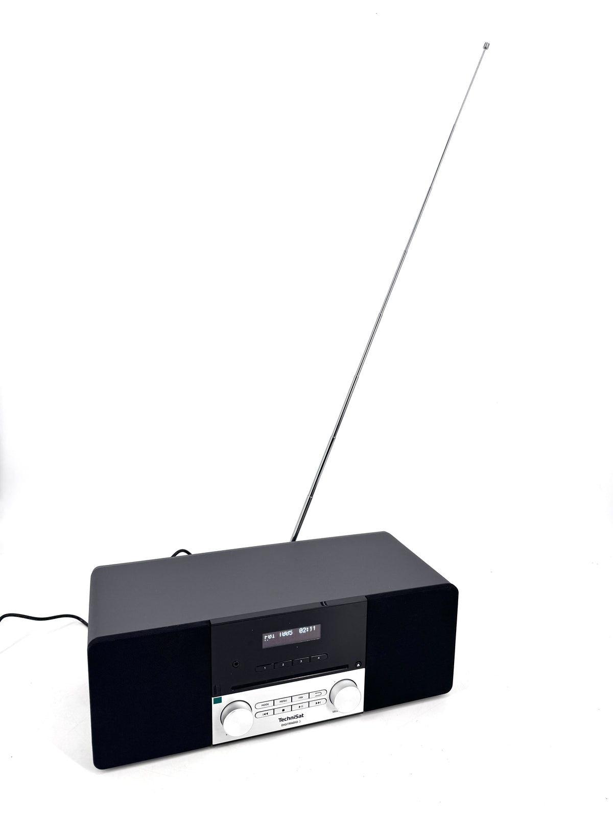 TECHNISAT DIGITRADIO 3 CD DAB BLUETOOTH SCHWARZ/SILBER  MIT OVP