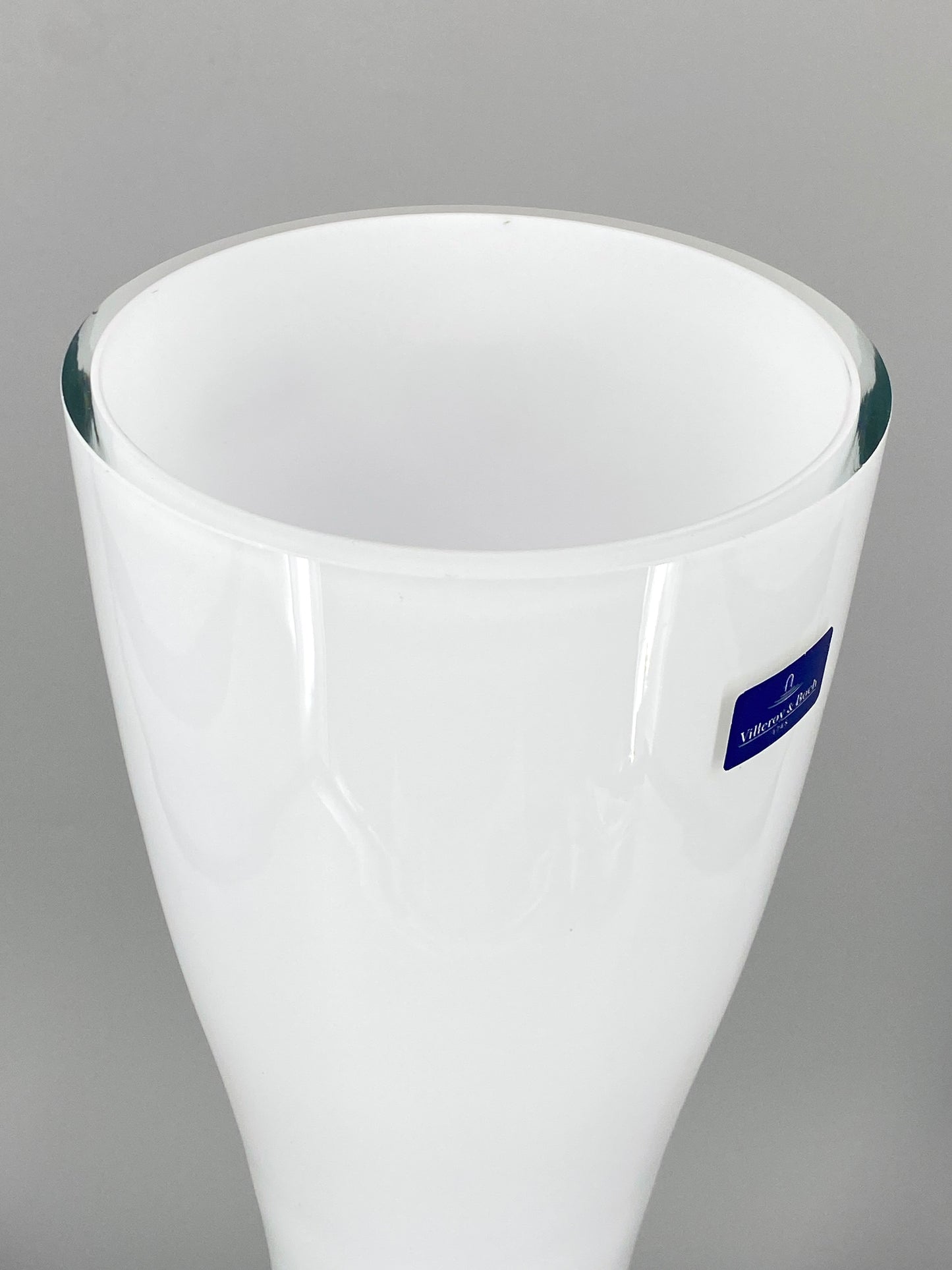 Organische Bodenvase von Villeroy & Boch aus der Reihe „Fame“, Überfangglas, handgemacht in Poland