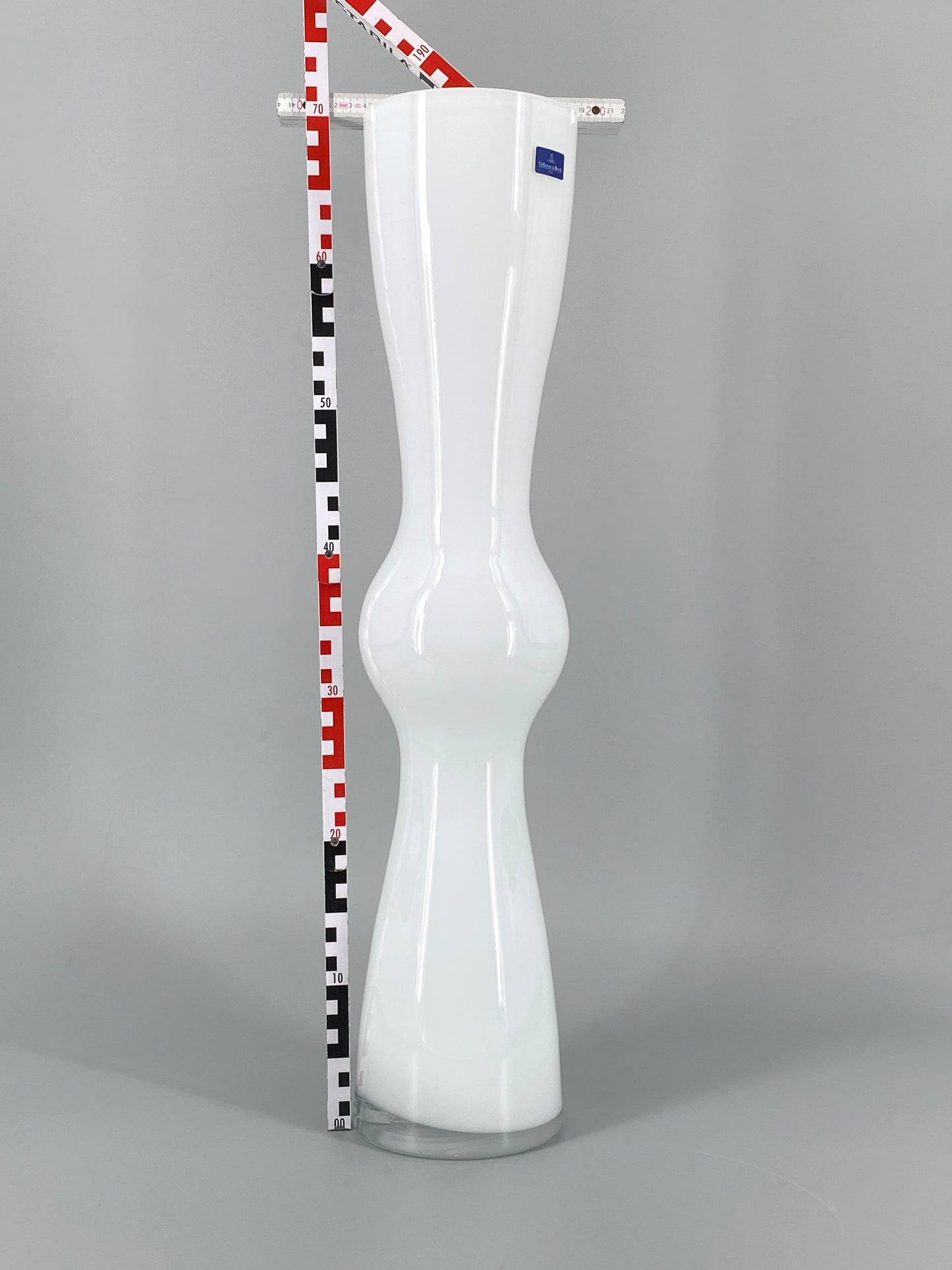 Organische Bodenvase von Villeroy & Boch aus der Reihe „Fame“, Überfangglas, handgemacht in Poland