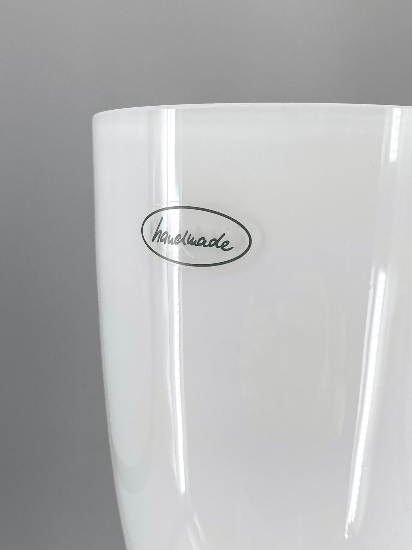 Organische Bodenvase von Villeroy & Boch aus der Reihe „Fame“, Überfangglas, handgemacht in Poland
