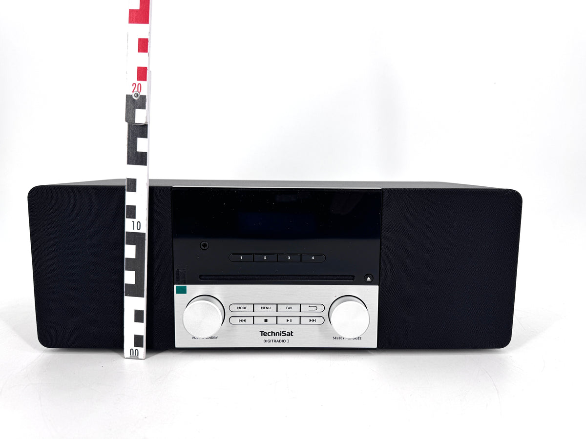 TECHNISAT DIGITRADIO 3 CD DAB BLUETOOTH SCHWARZ/SILBER  MIT OVP