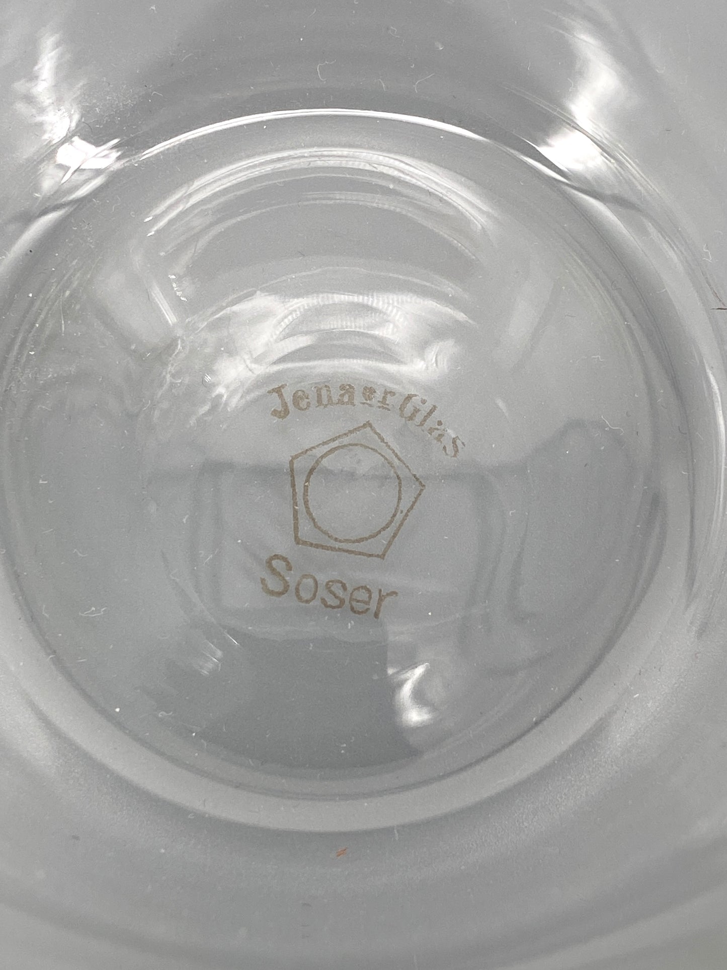 2 Sauciere "Soser" von Wilhelm Wagenfeld für Jenaer Glaswerk Schott & Gen., Deutschland, 1950er