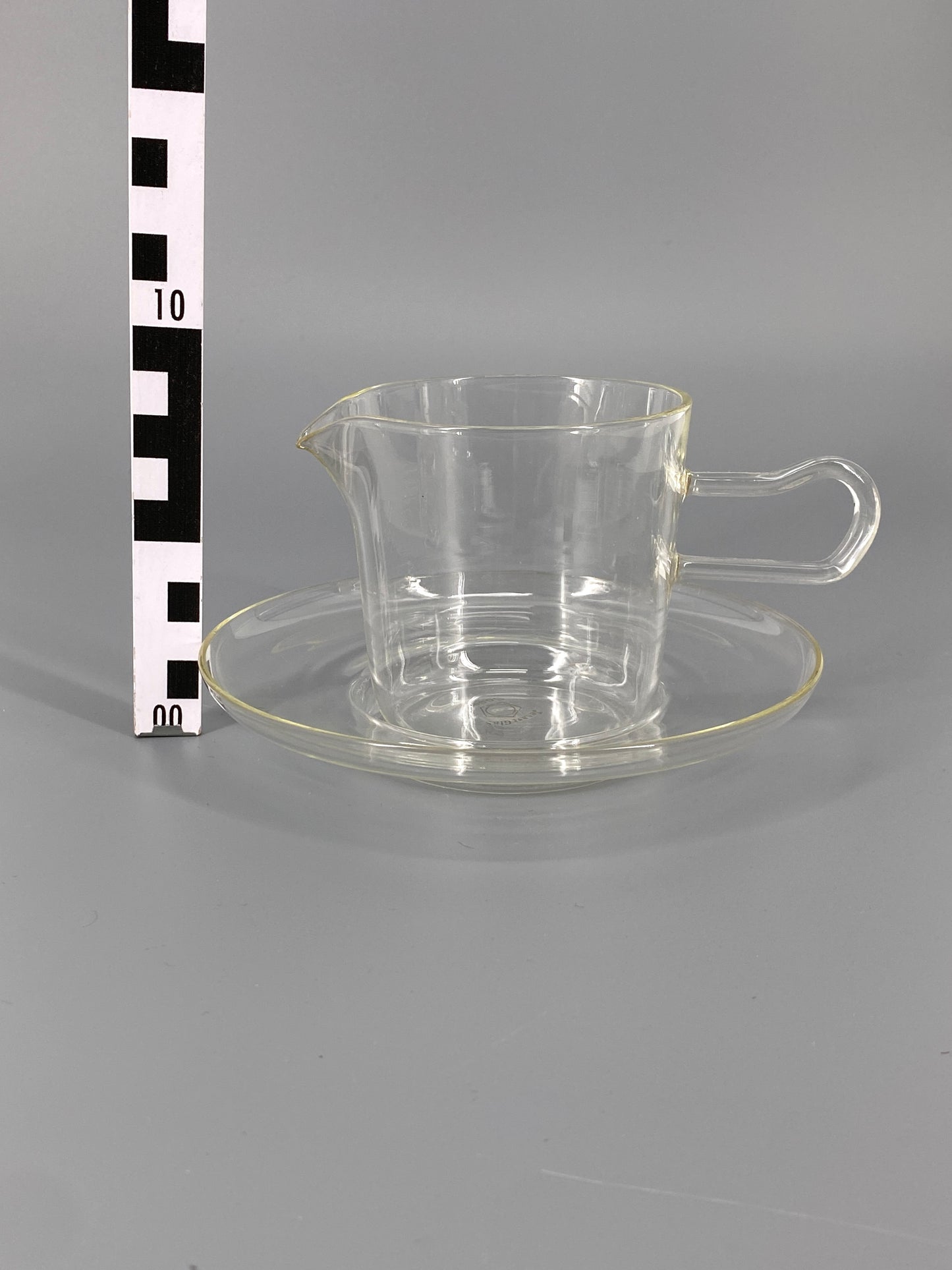 2 Sauciere "Soser" von Wilhelm Wagenfeld für Jenaer Glaswerk Schott & Gen., Deutschland, 1950er