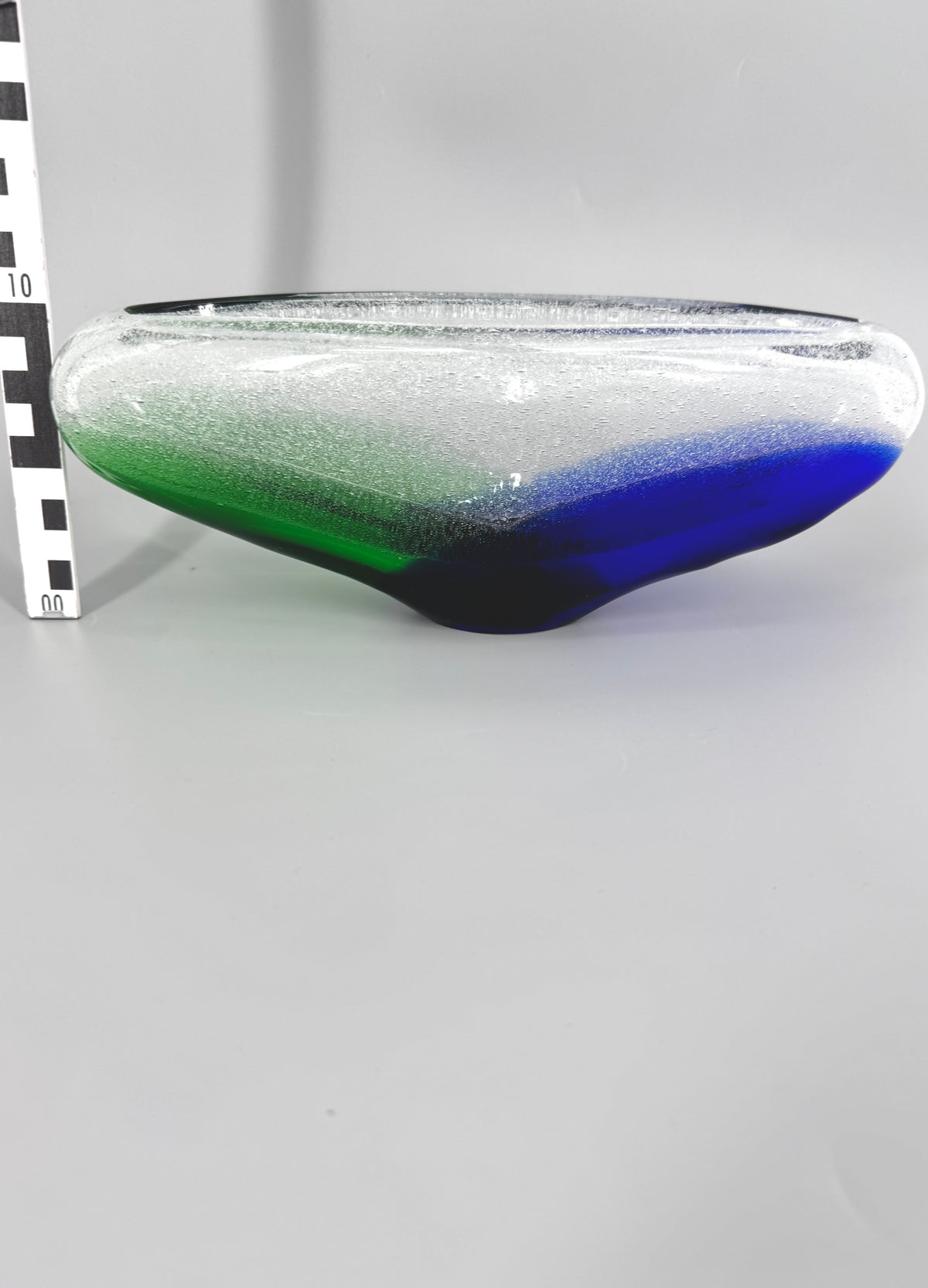 Glasschale von František Špinar, für Skrdlovice Glashütte, Tschechien
