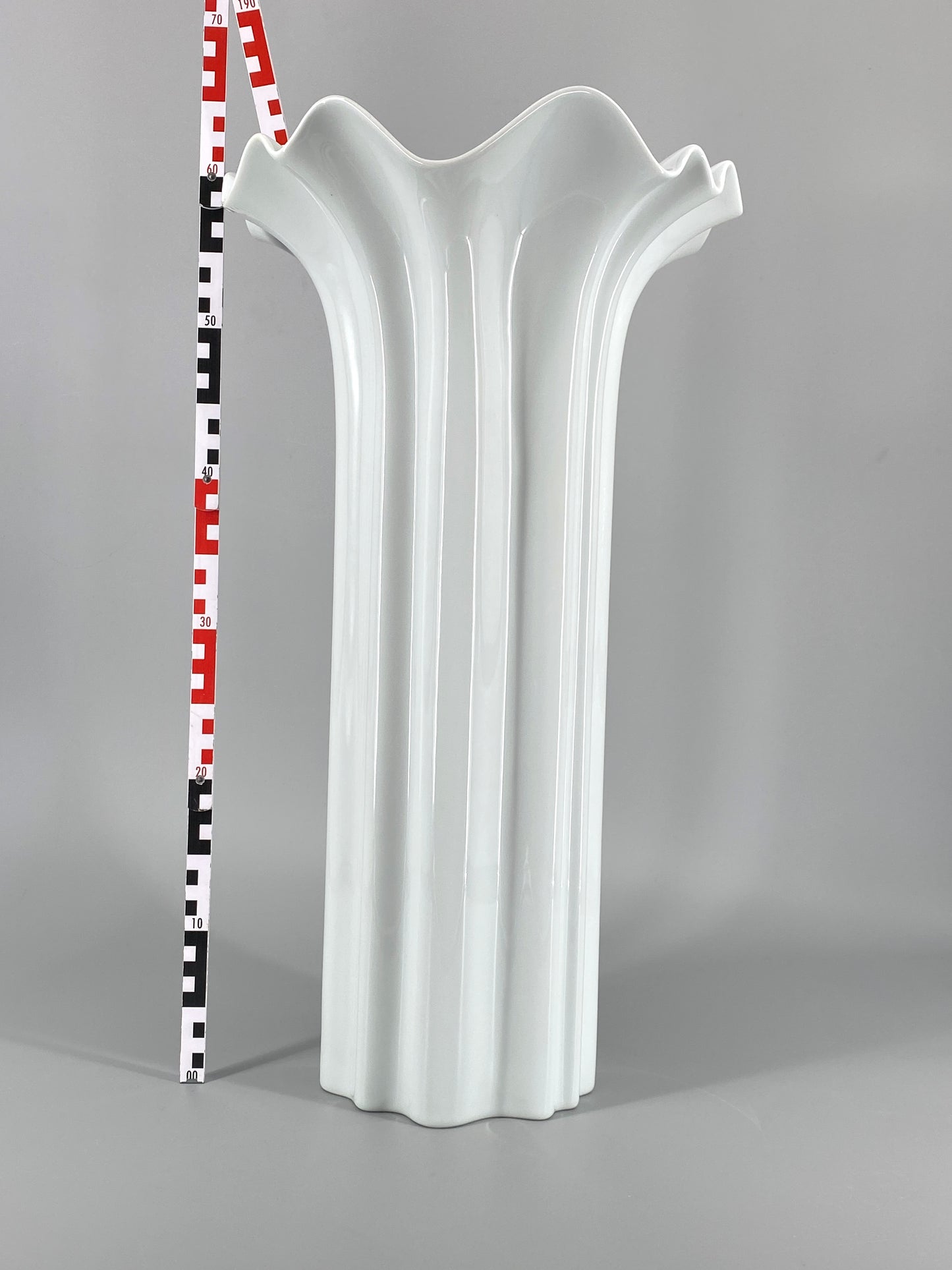 Große Bodenvase "Tavola Argos" aus Porzellan von Hutschenreuther, 90er
