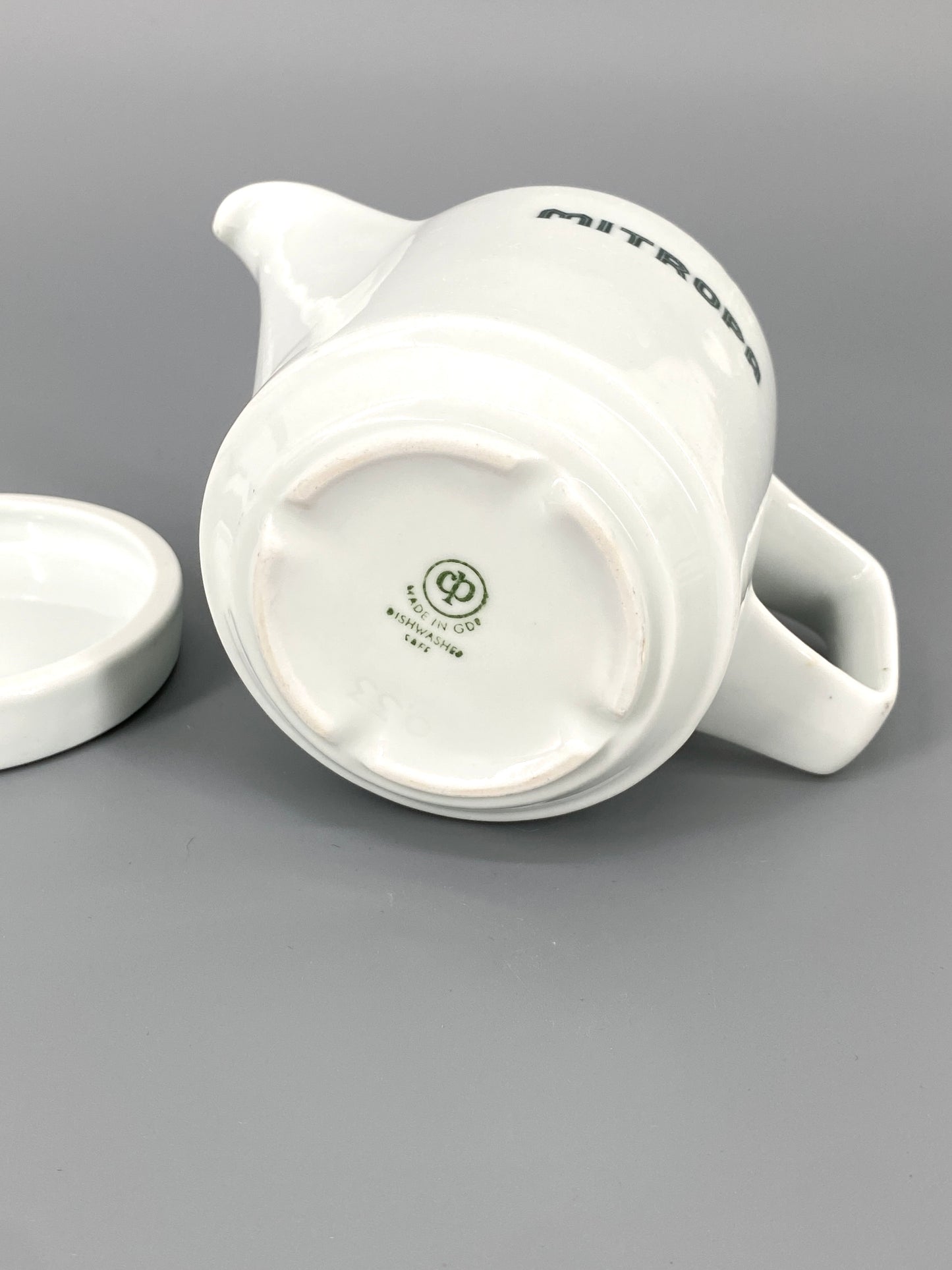 Porzellan Geschirr "Rationell" Mitropa aus der DDR, Deutschland, 70er