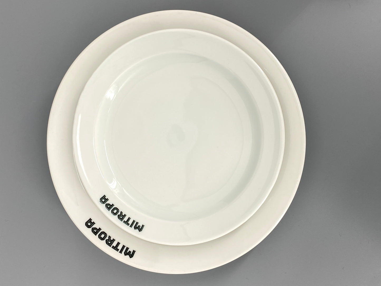 Porzellan Geschirr "Rationell" Mitropa aus der DDR, Deutschland, 70er