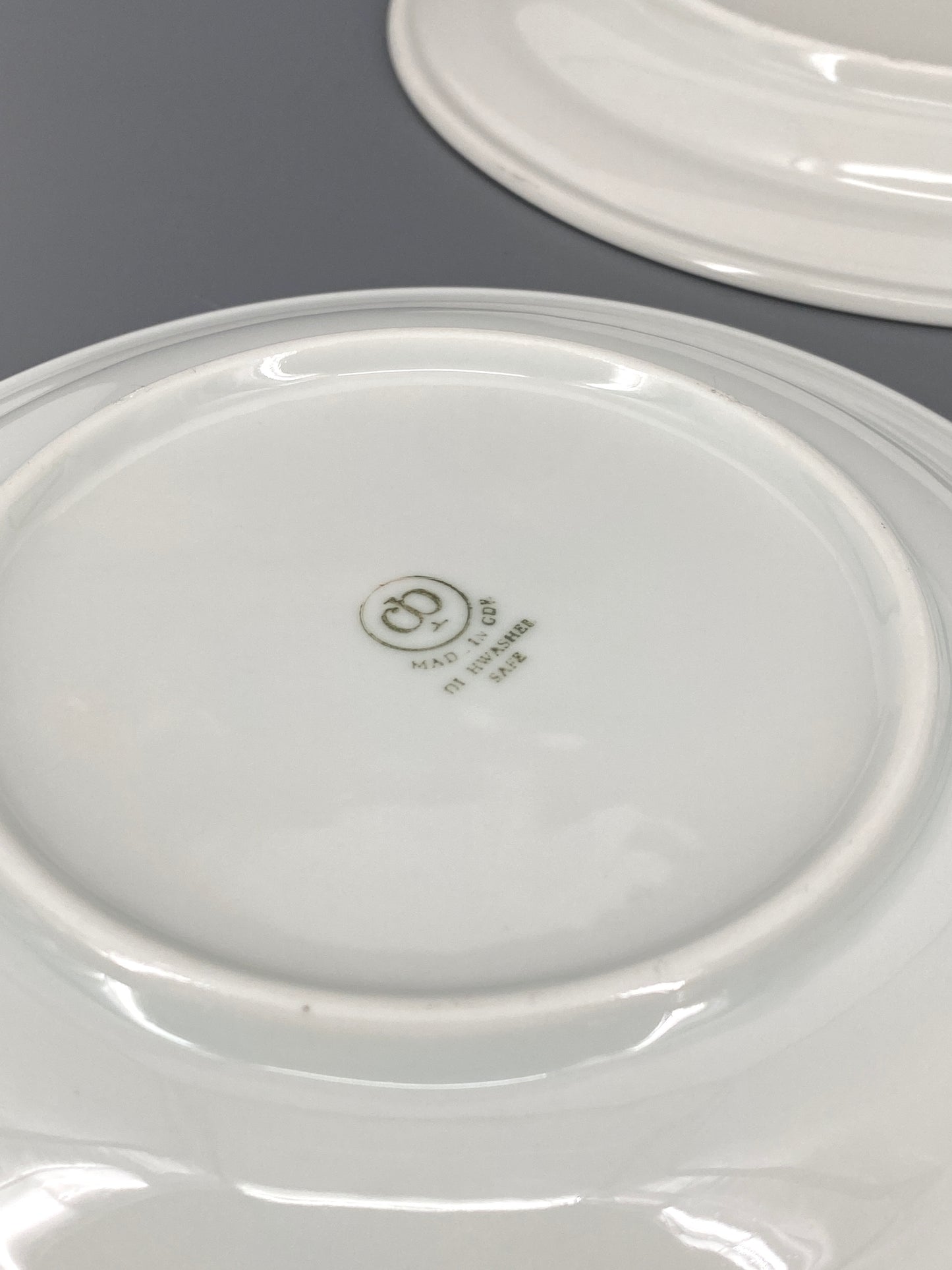 Porzellan Geschirr "Rationell" Mitropa aus der DDR, Deutschland, 70er