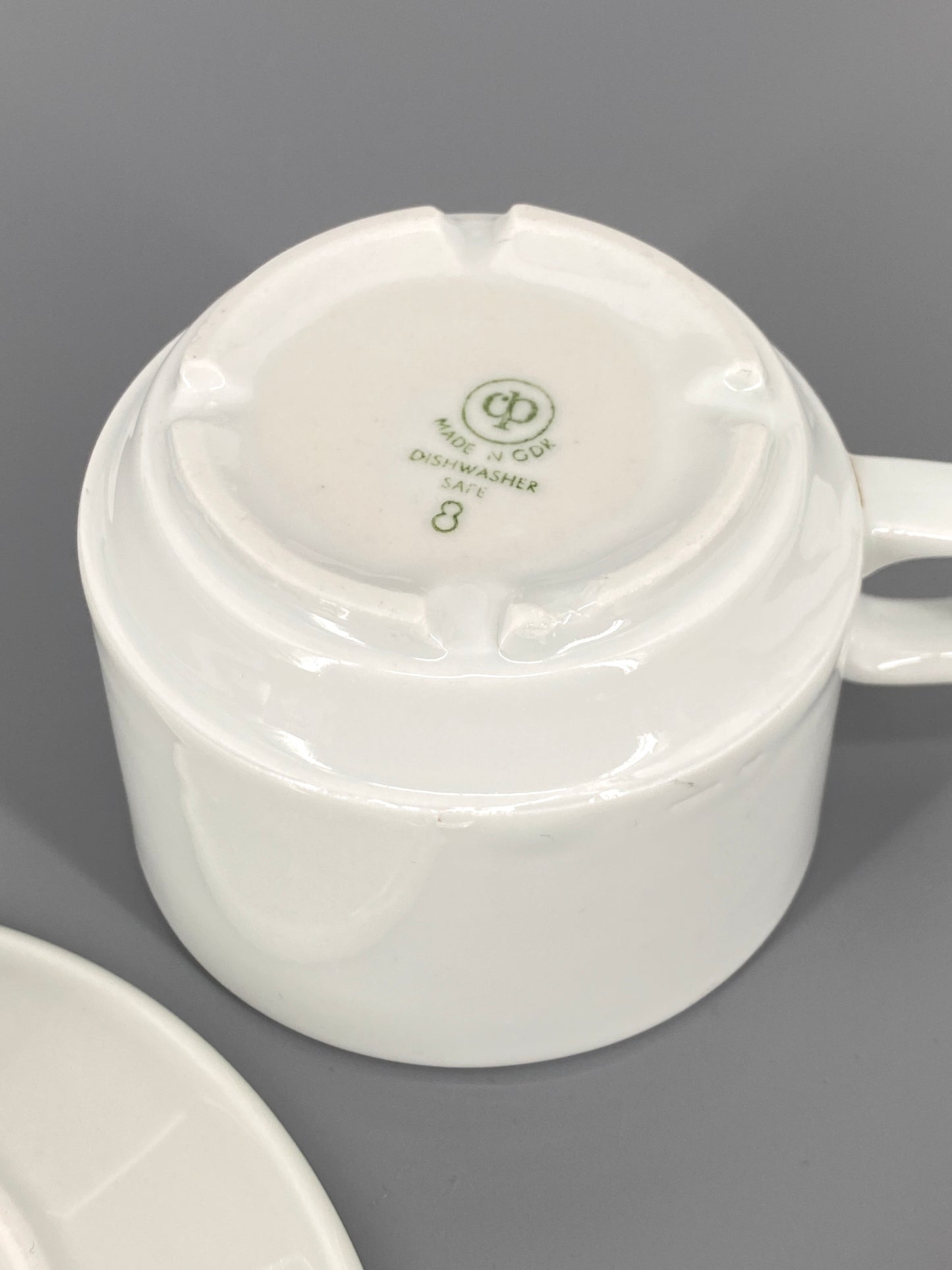 Porzellan Geschirr "Rationell" Mitropa aus der DDR, Deutschland, 70er