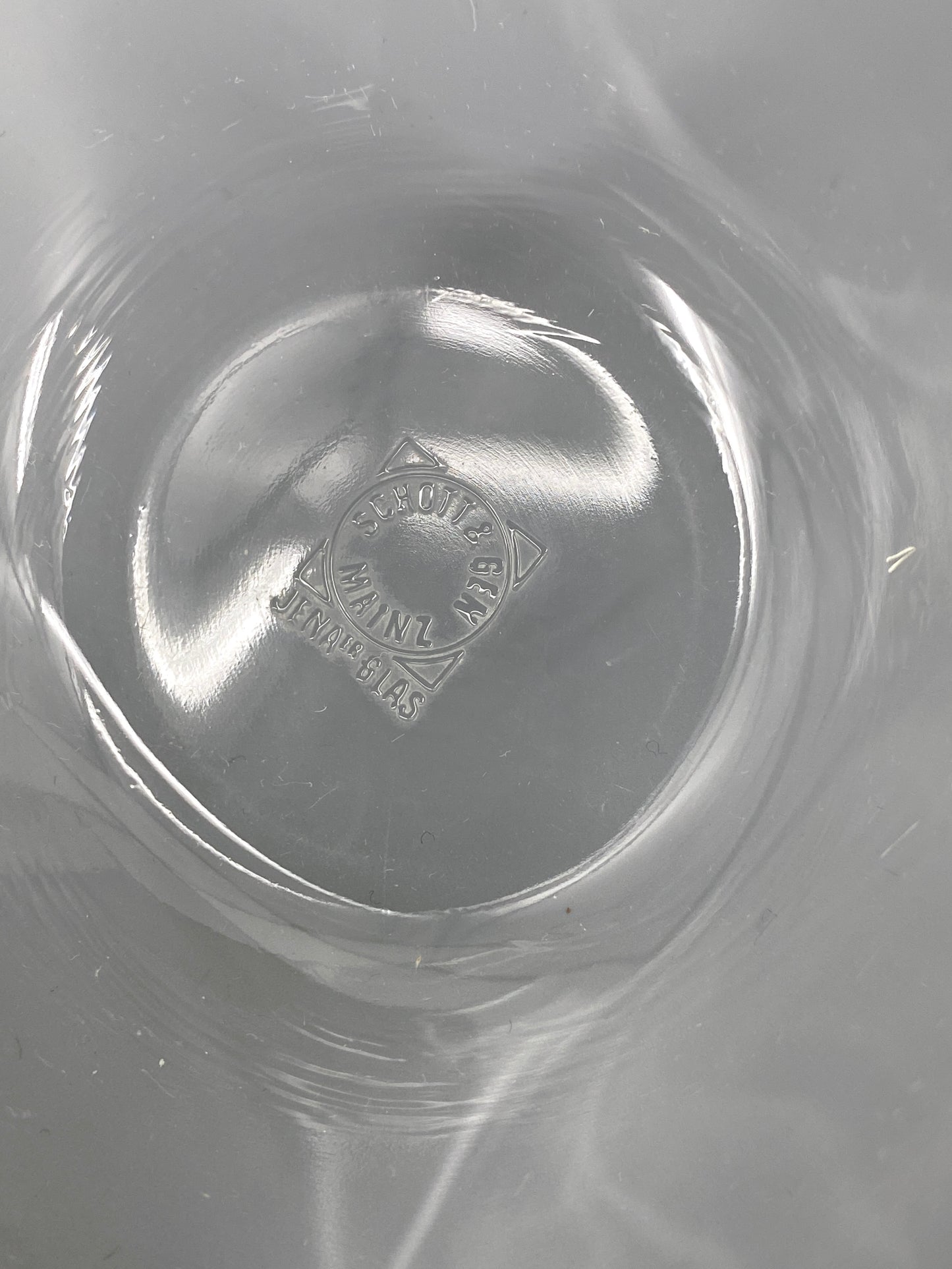 10 Stapelschalen von Heinrich Löffelhardt für Jenaer Glas Schott & Gen. Mainz, Deutschland, 60er