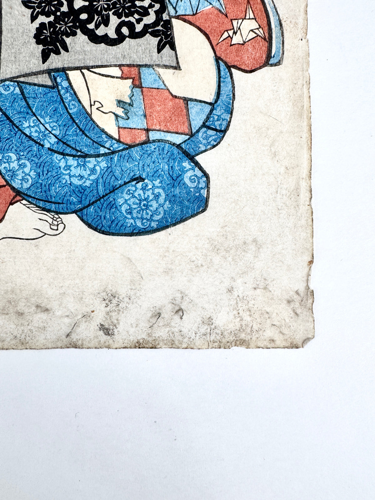 Japanischer Holzschnitt. Utaga Kuniyoshi, Fest der Sieben Kräuter