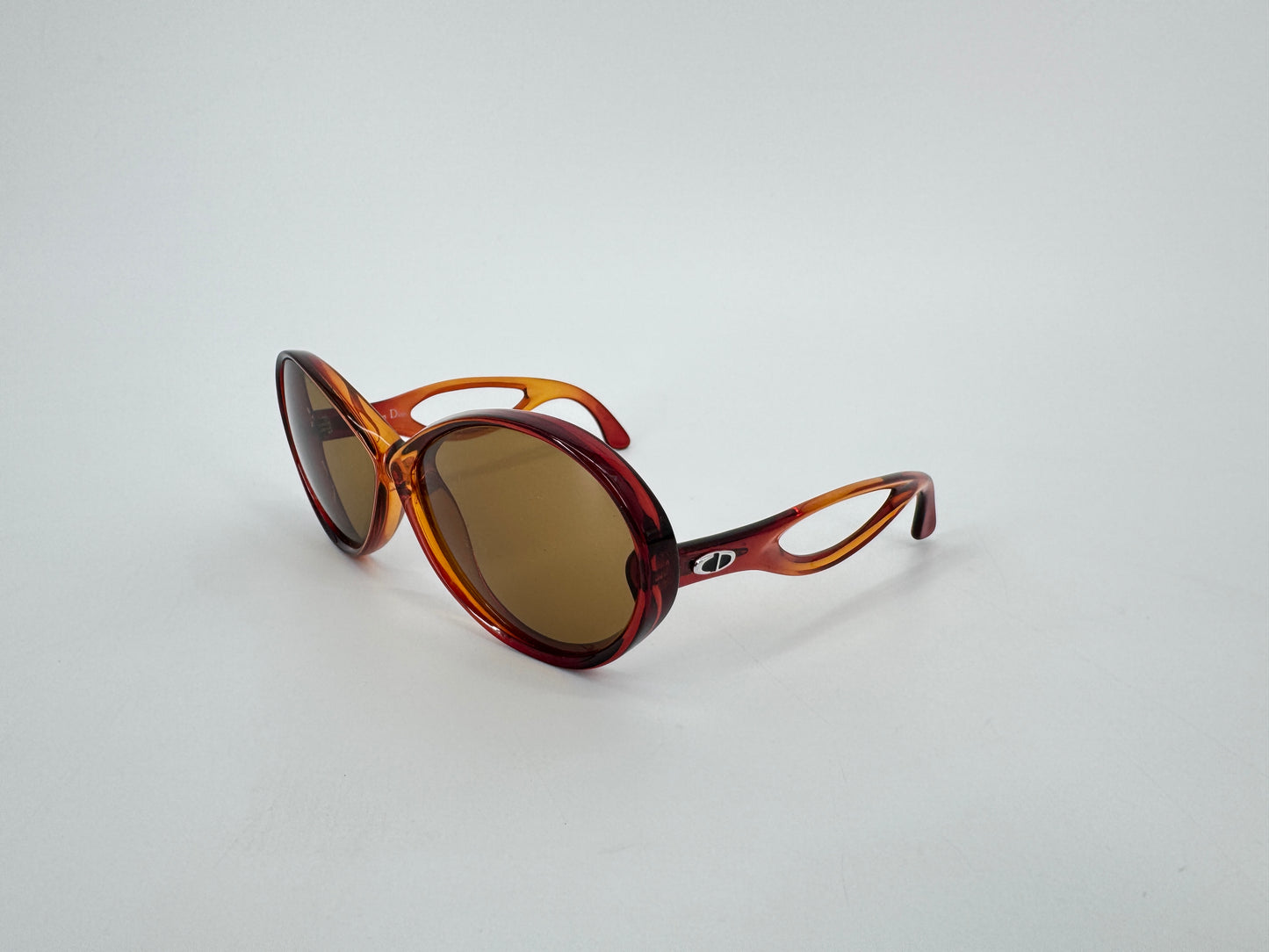 Damen, Sonnenbrille, Christian Dior, rot, orange