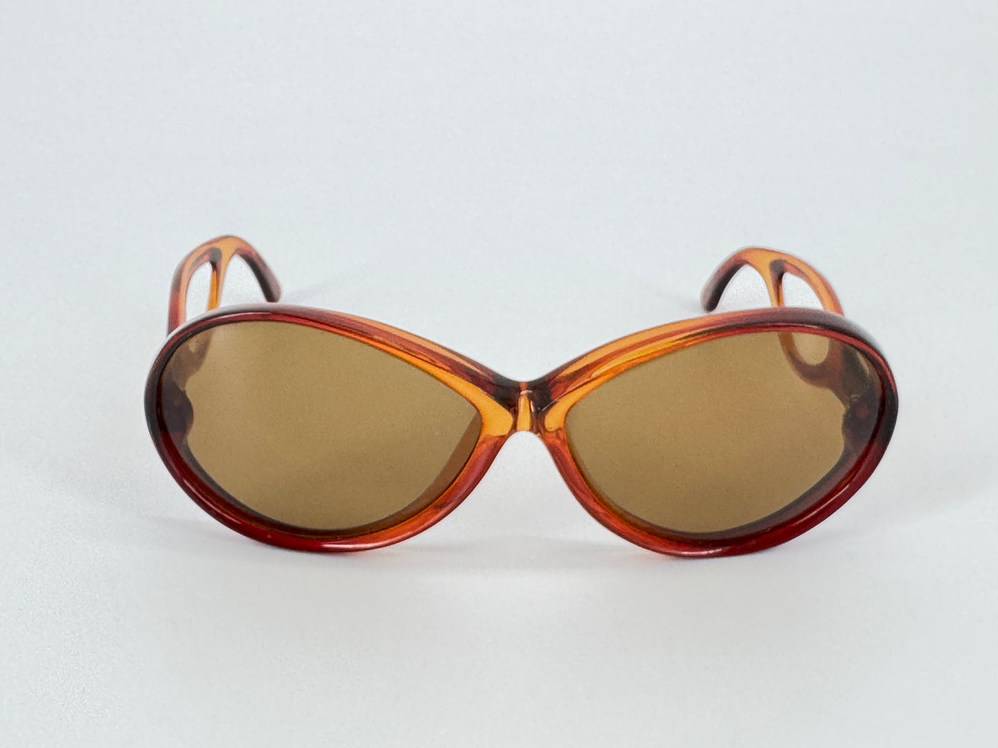 Damen, Sonnenbrille, Christian Dior, rot, orange
