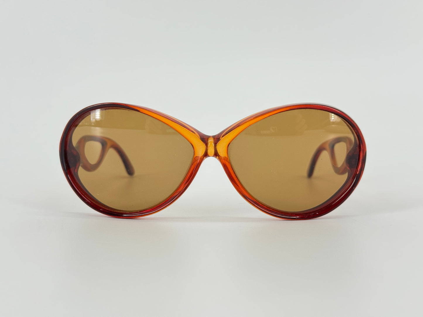 Damen, Sonnenbrille, Christian Dior, rot, orange