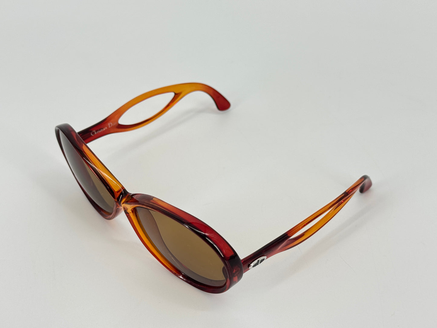 Damen, Sonnenbrille, Christian Dior, rot, orange