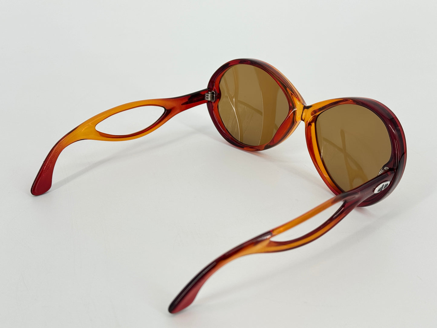 Damen, Sonnenbrille, Christian Dior, rot, orange