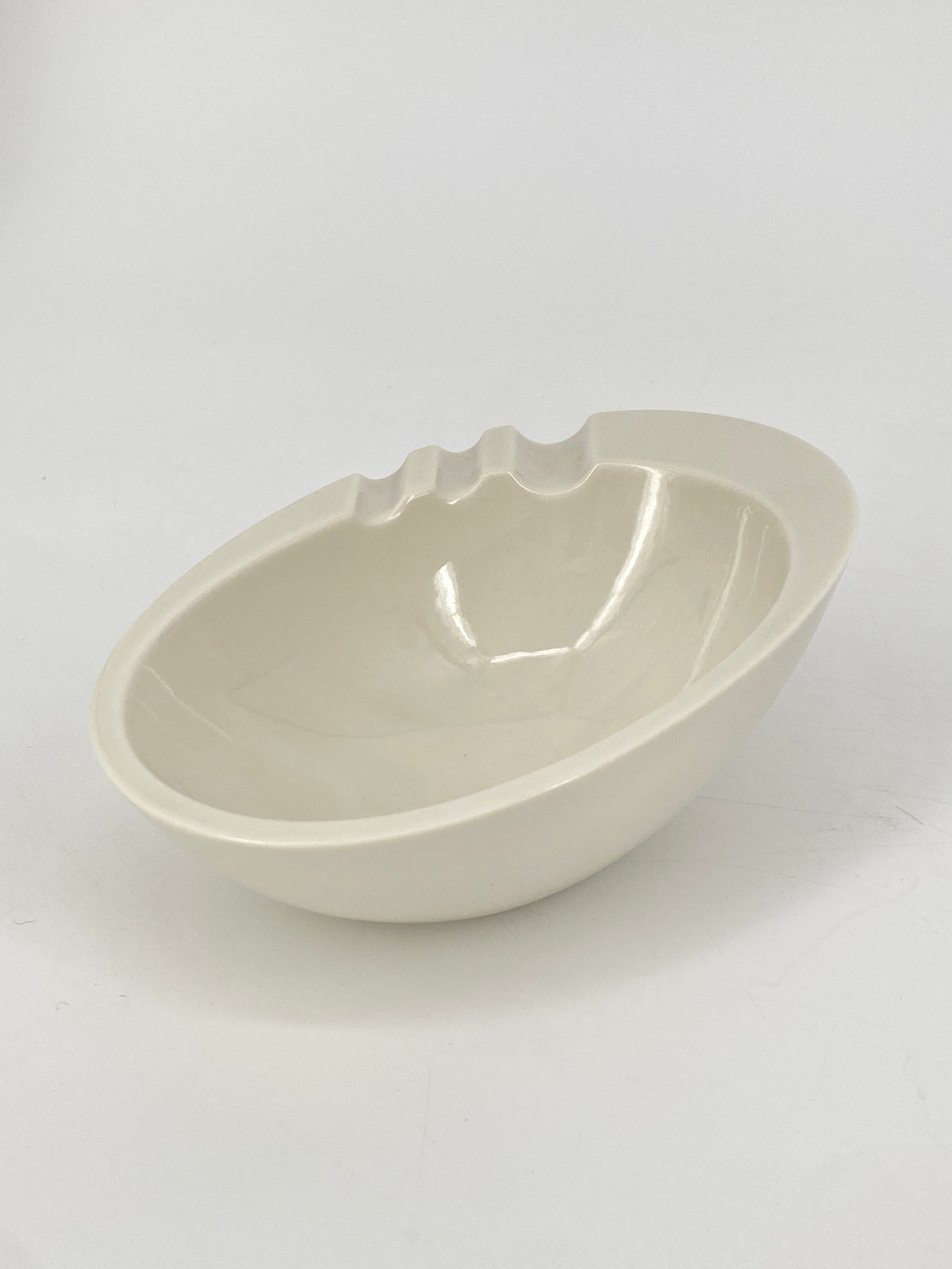 Porzellan Aschenbecher von Helmut Krüger International Design