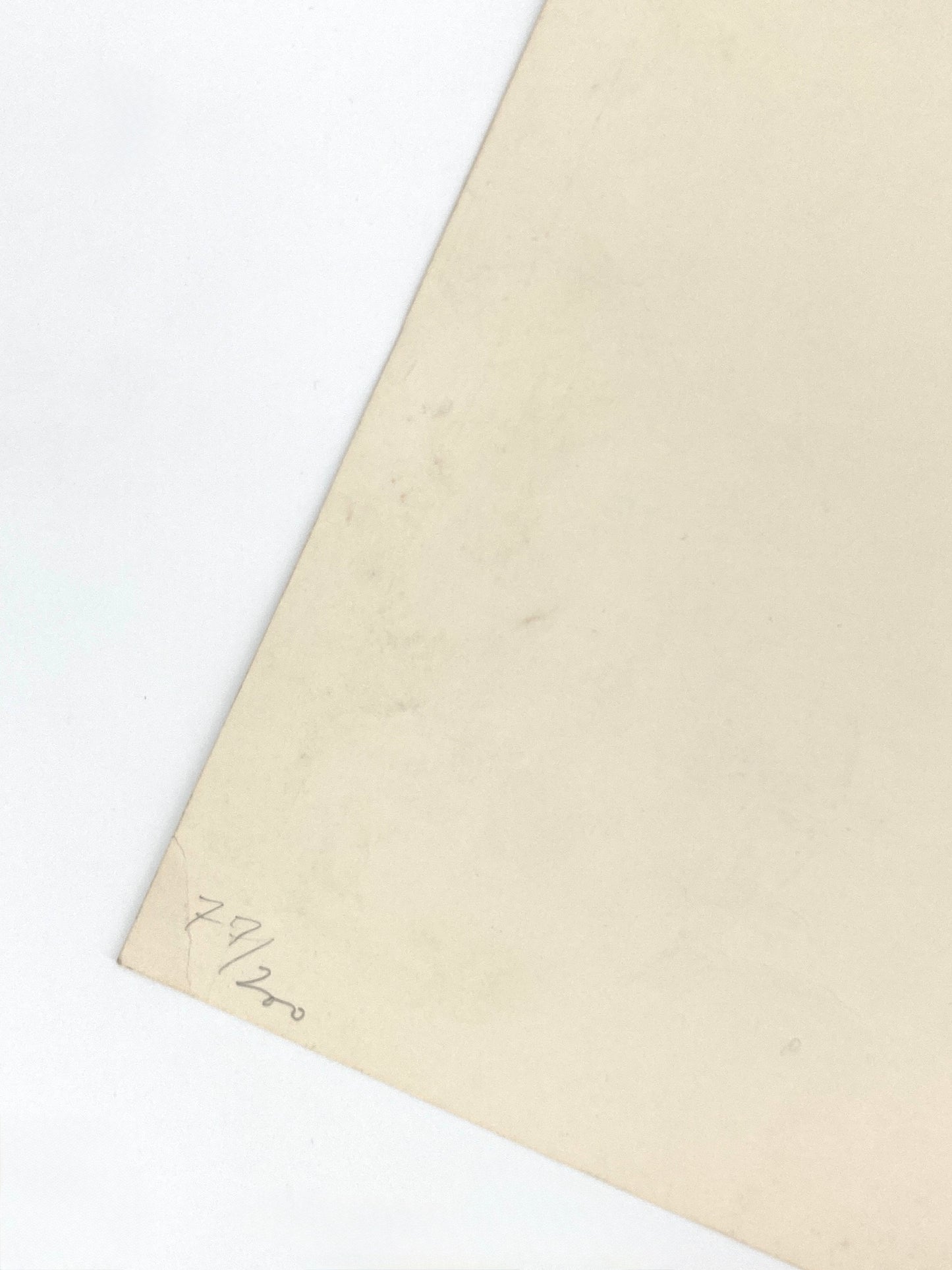 Großer, nummerierter Siebdruck von Erwin Heerich (1922‒2004), Ende der 50er