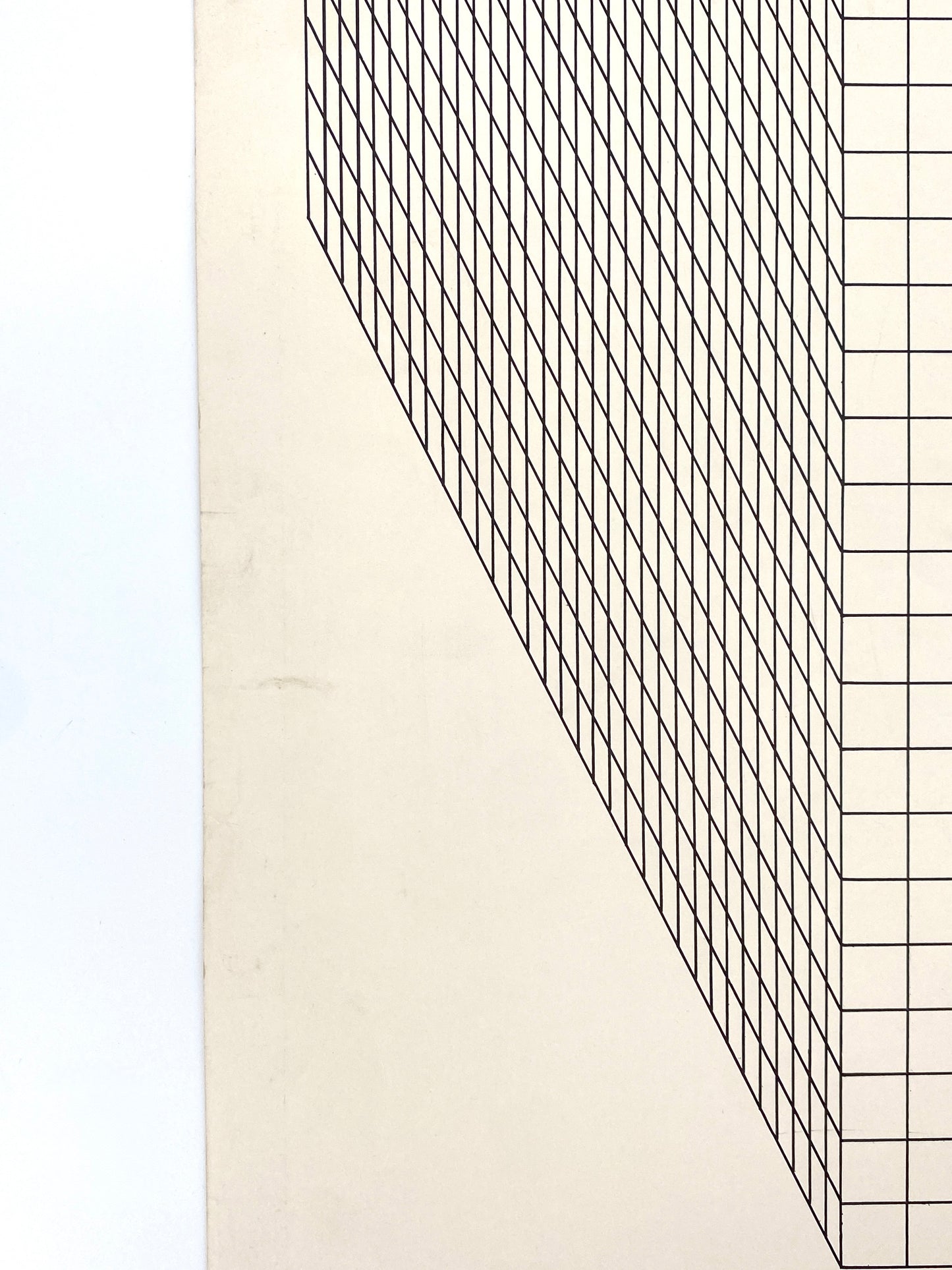 Großer, nummerierter Siebdruck von Erwin Heerich (1922‒2004), Ende der 50er