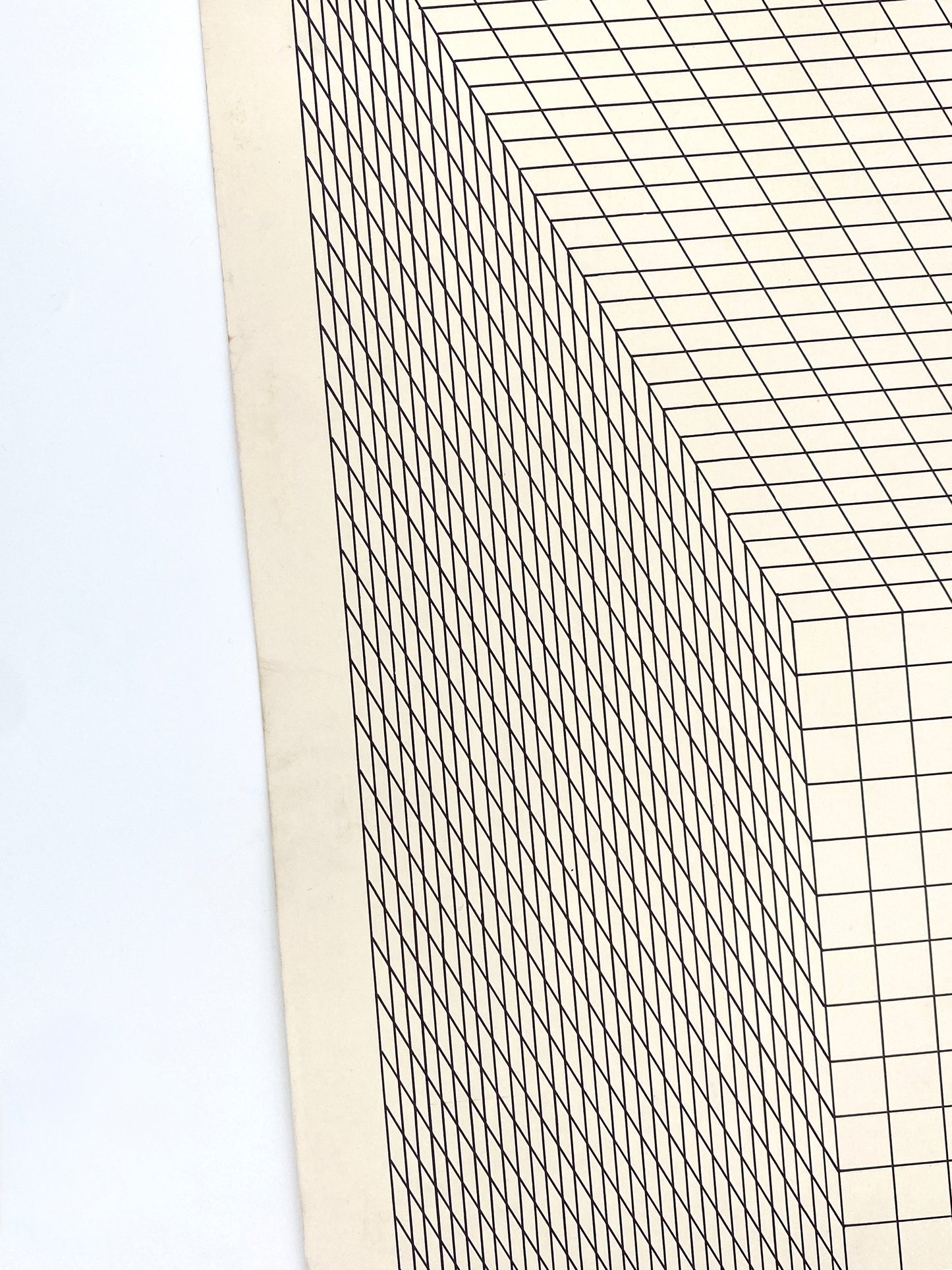 Großer, nummerierter Siebdruck von Erwin Heerich (1922‒2004), Ende der 50er