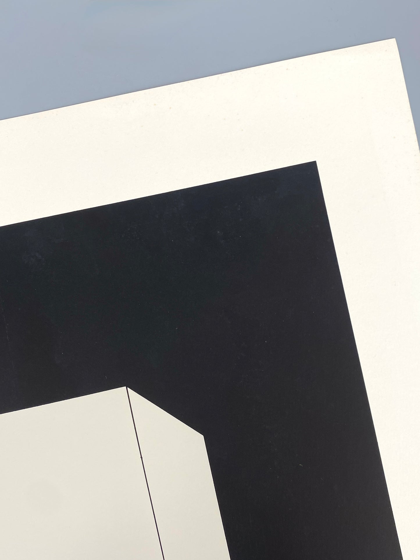 Farbsiebdruck von Erwin Heerich (1922–2004), Griffelkunst-Edition, 1973