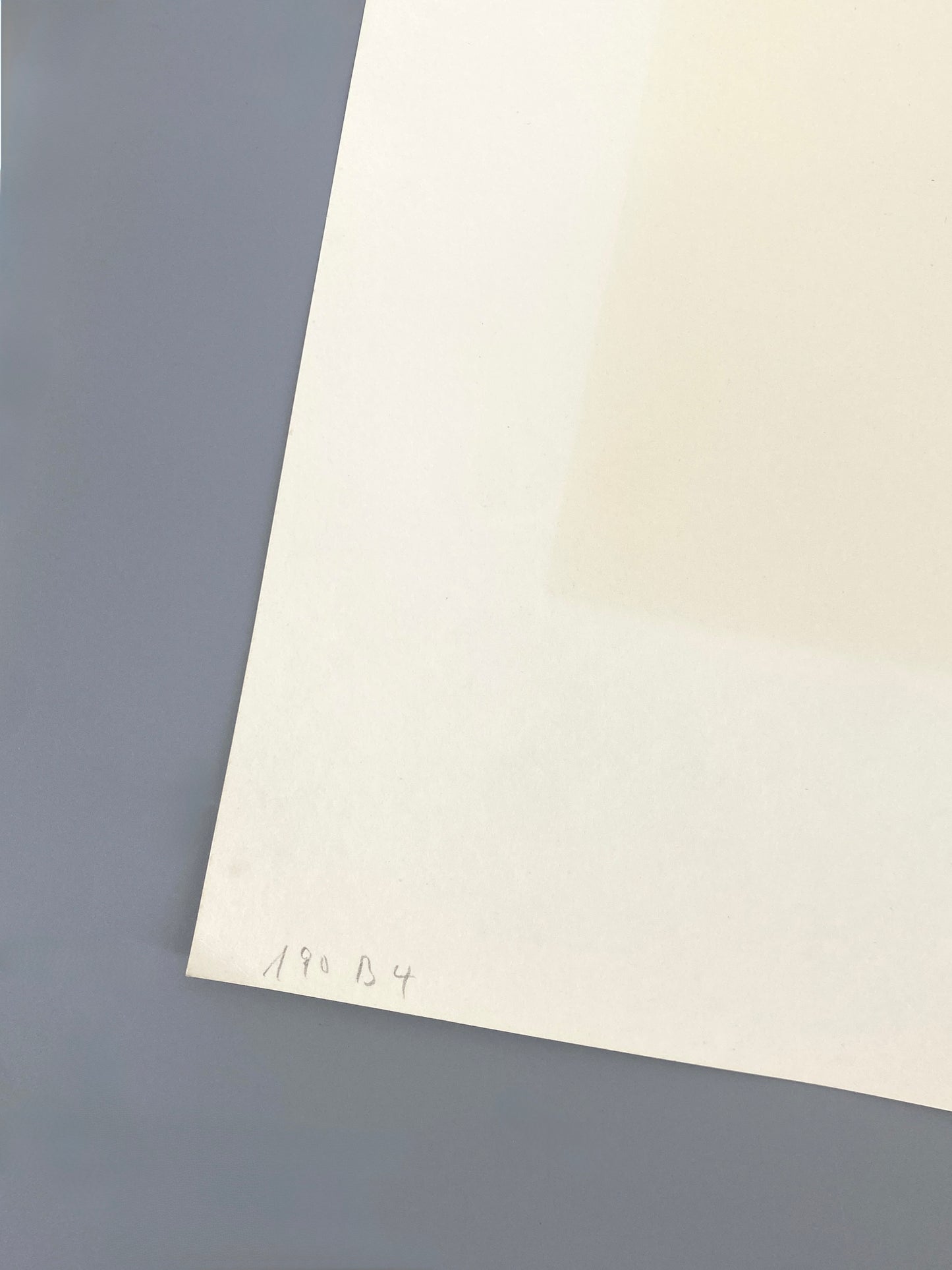 Farbsiebdruck von Erwin Heerich (1922–2004), Griffelkunst-Edition, 1973